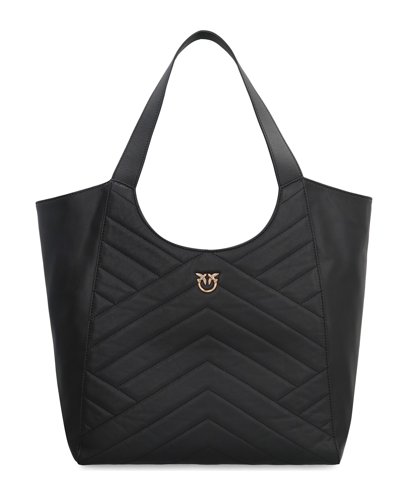 Pinko Puzzle Tote Bag - black
