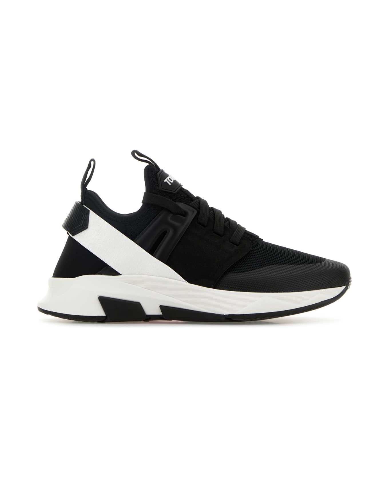 Tom Ford Black Jago Sneakers - 3NW01