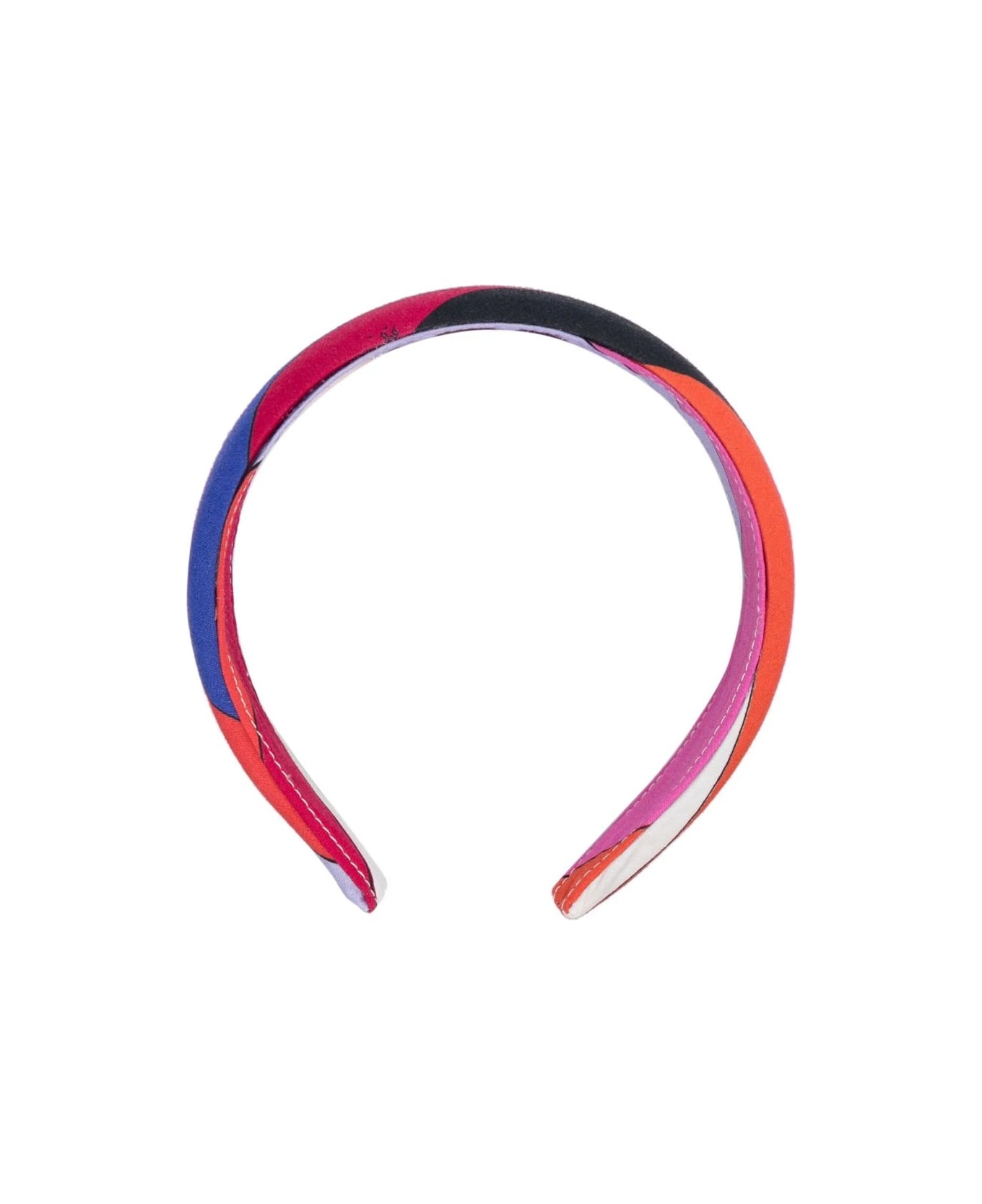 Pucci Headband With Print - Multicolor