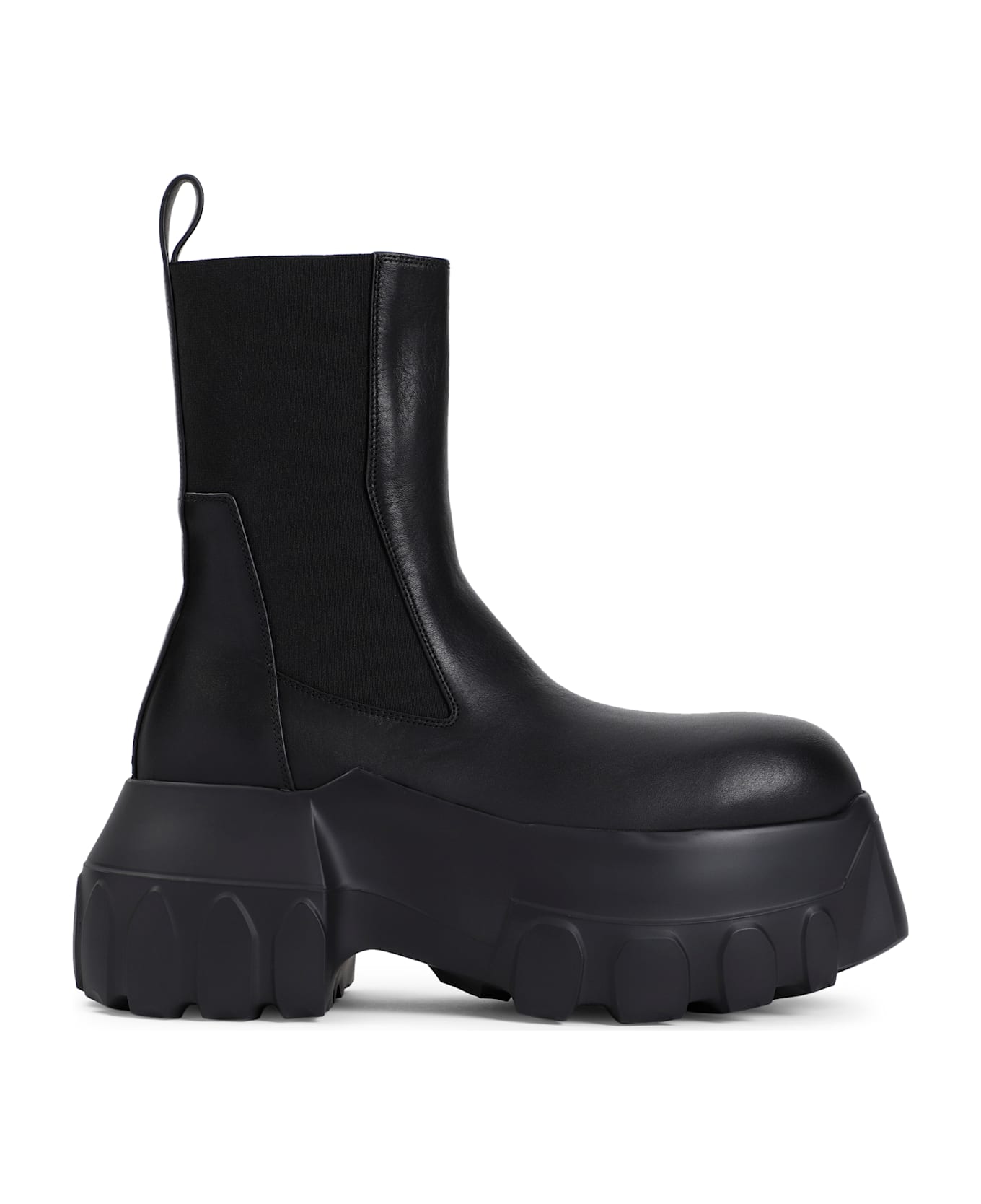 Rick Owens Mega Tractor Beatle Boots - Black Black