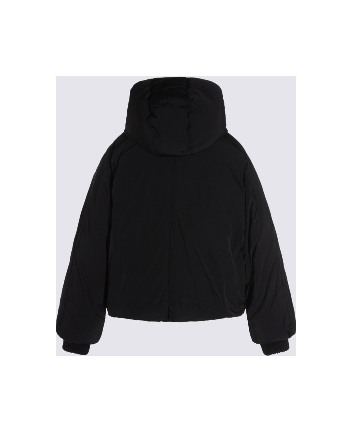 SportMax Black Glizia Down Jacket - Black
