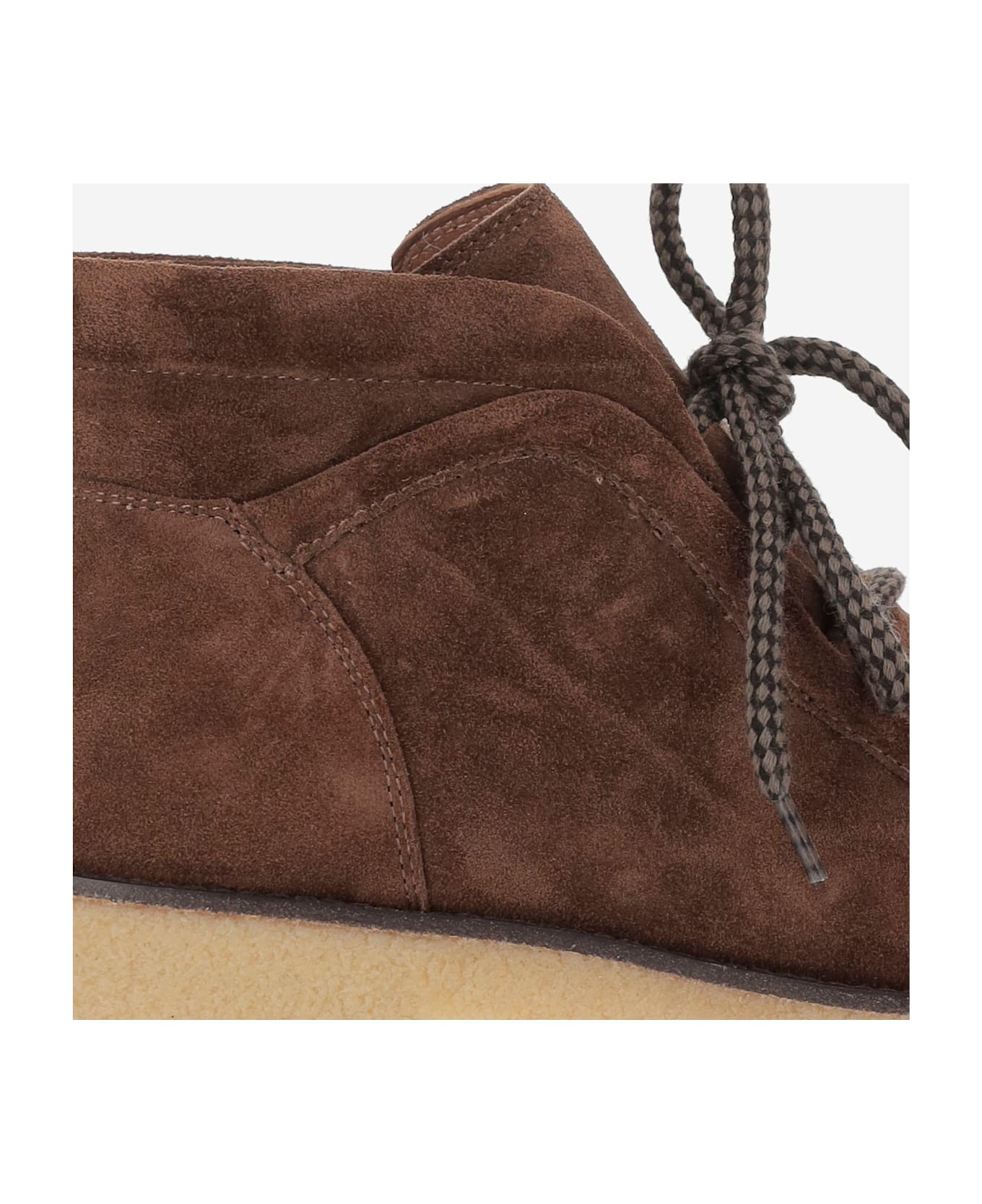 Sartore Lauren Suede Shoe - Brown