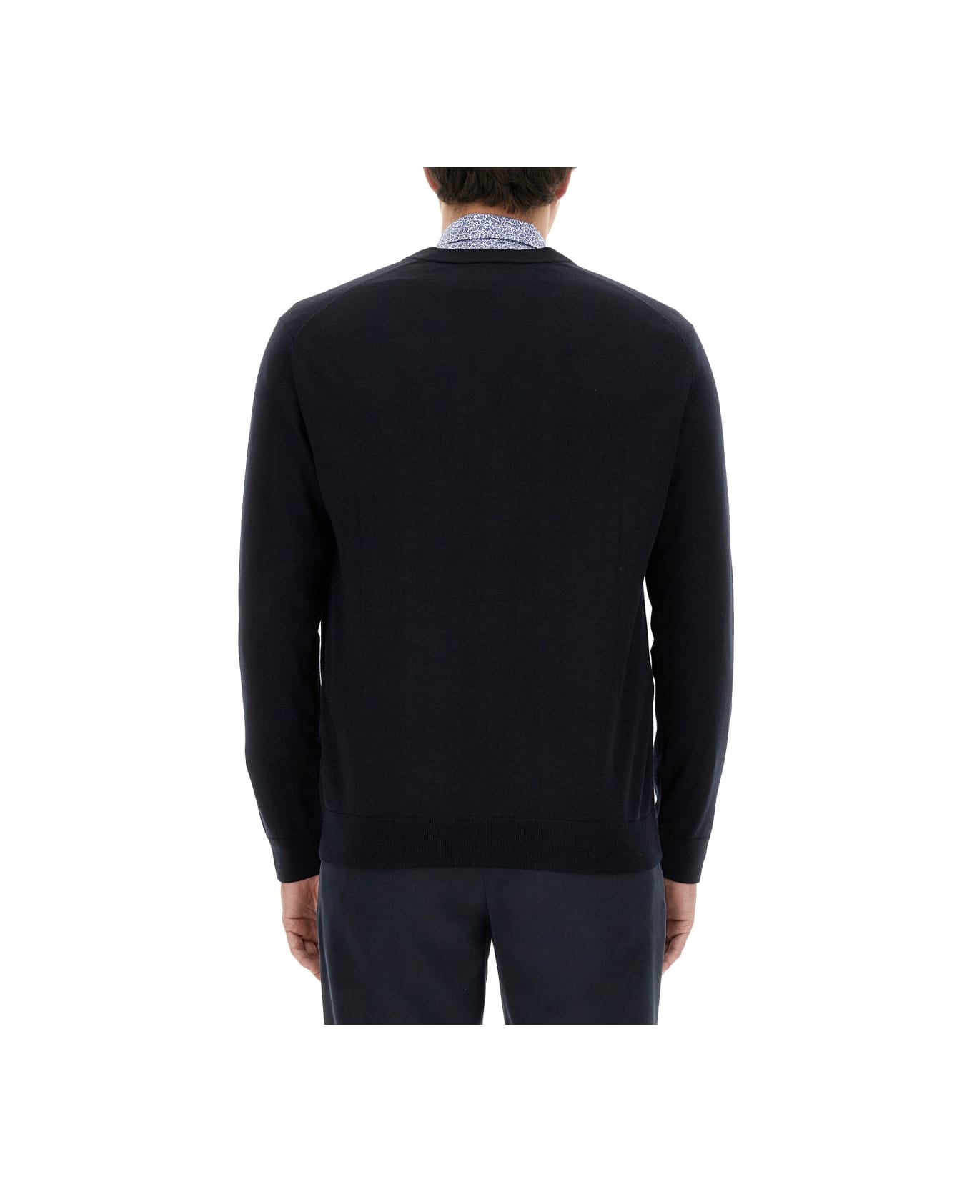 Paul Smith V-neck Cardigan - BLUE