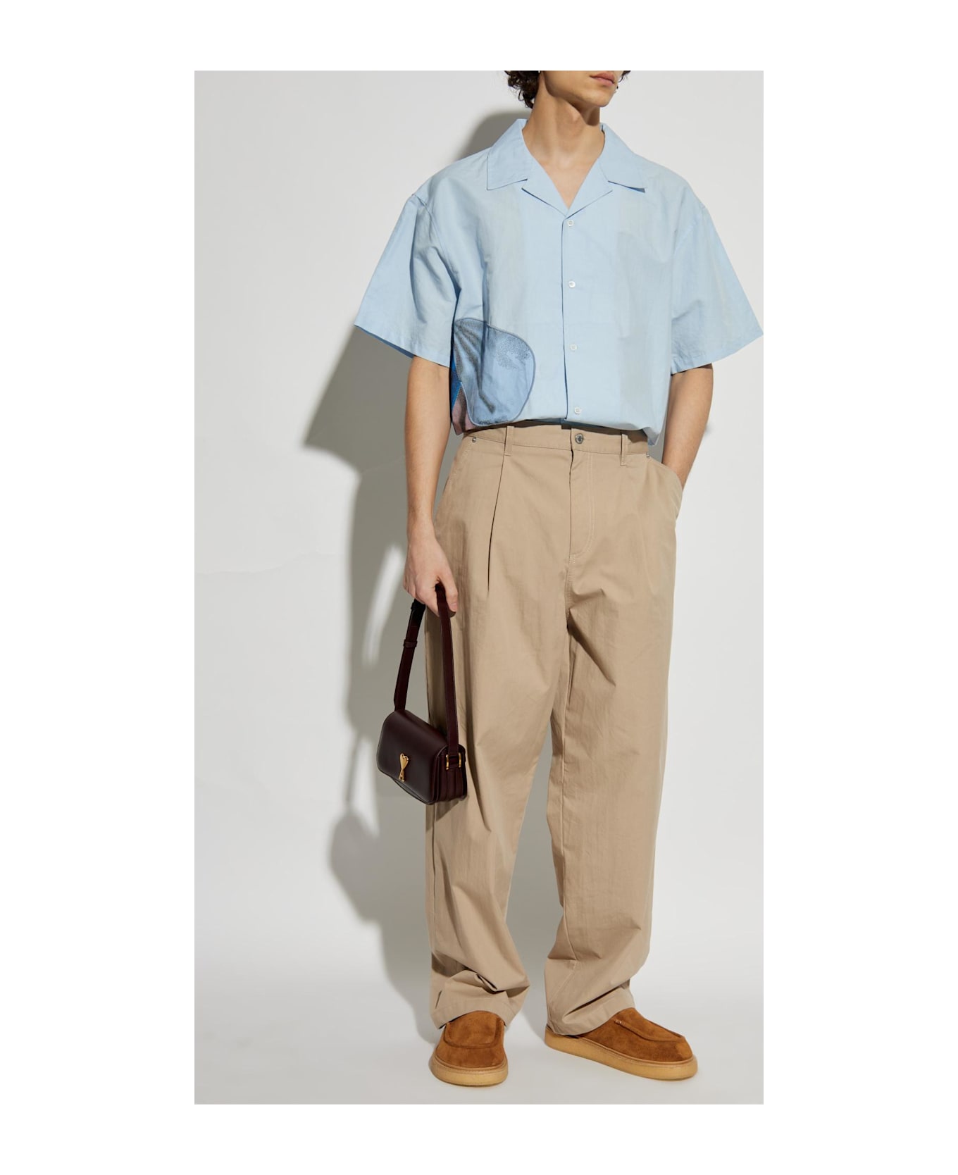 J.W. Anderson Jw Anderson Short Sleeve Shirt - Blue