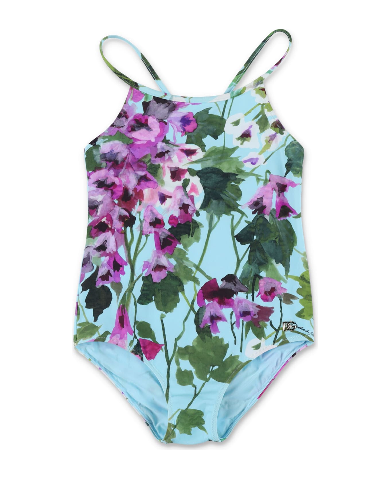 Dolce & Gabbana Bellflowers One Piece Swimsuit - BELLFLOWER