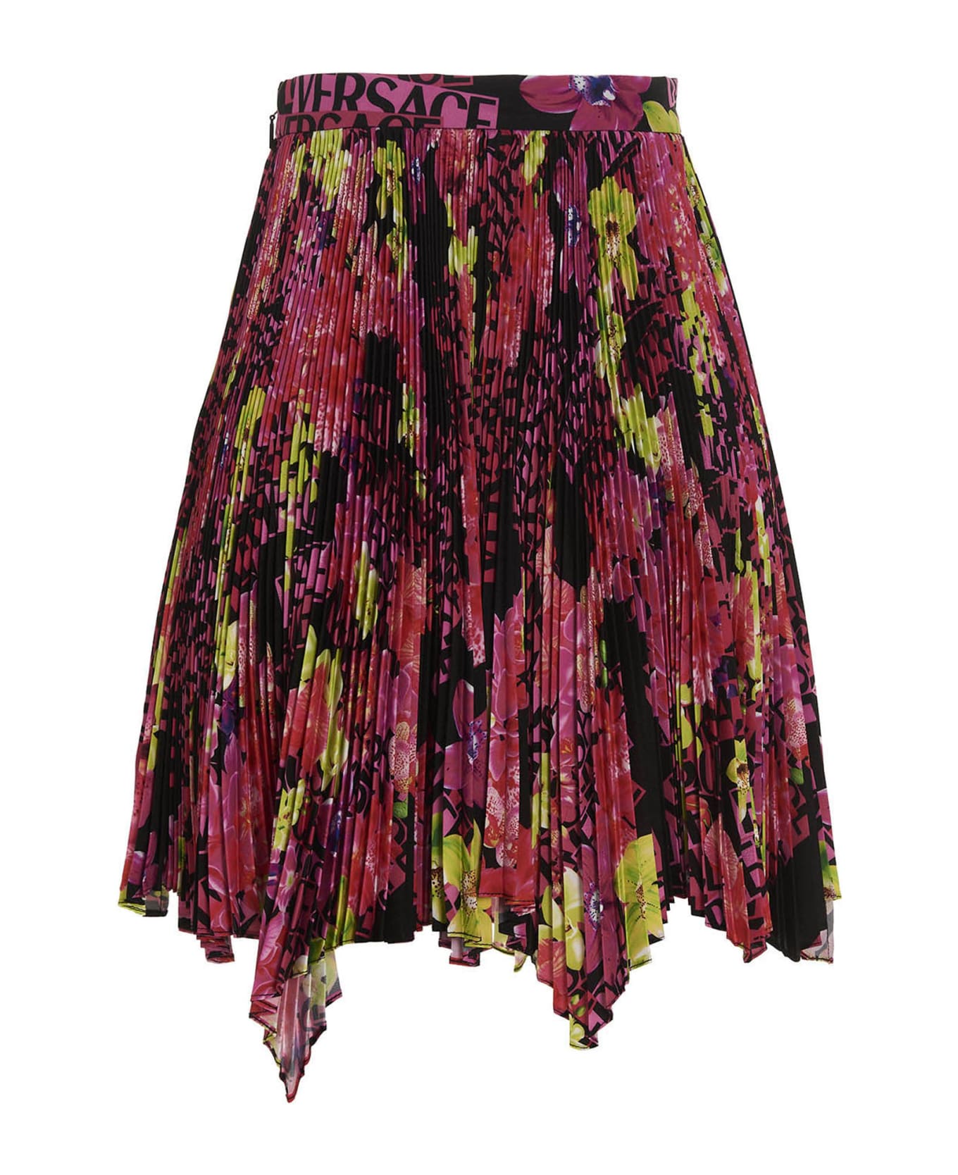Versace 'orchid Versace Skirt - Multicolor スカート