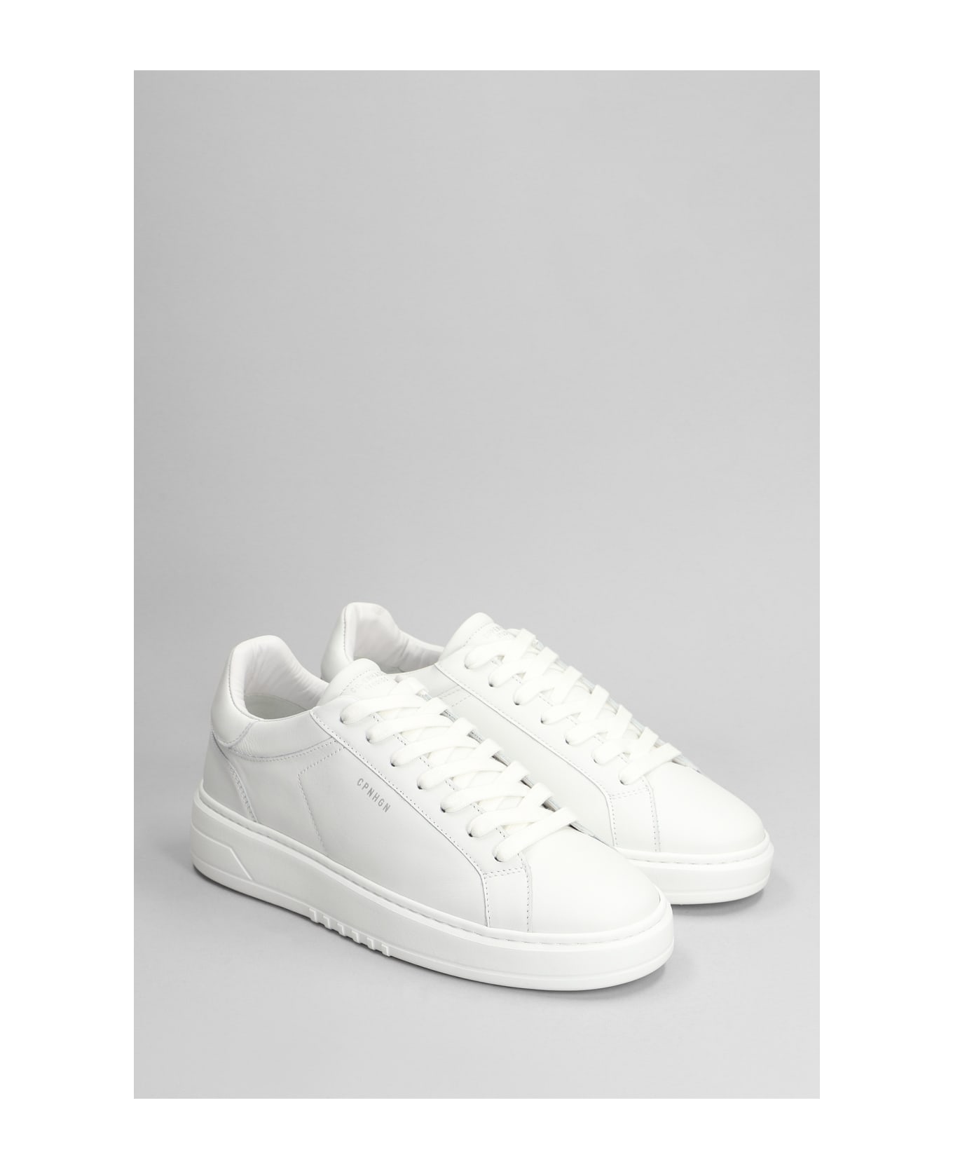 Copenhagen Sneakers In White Leather - white