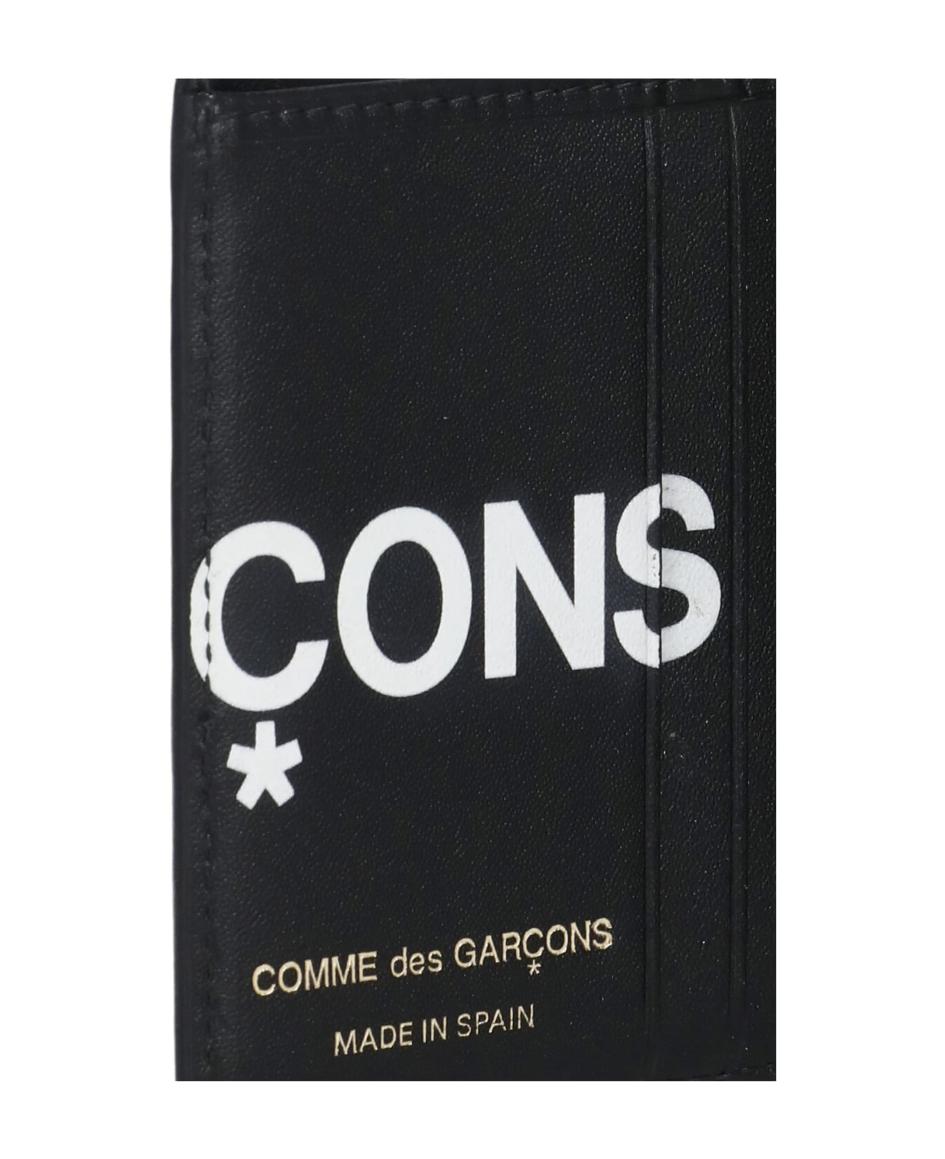 Comme des Garçons Wallet Wallet With Logo - Black 財布