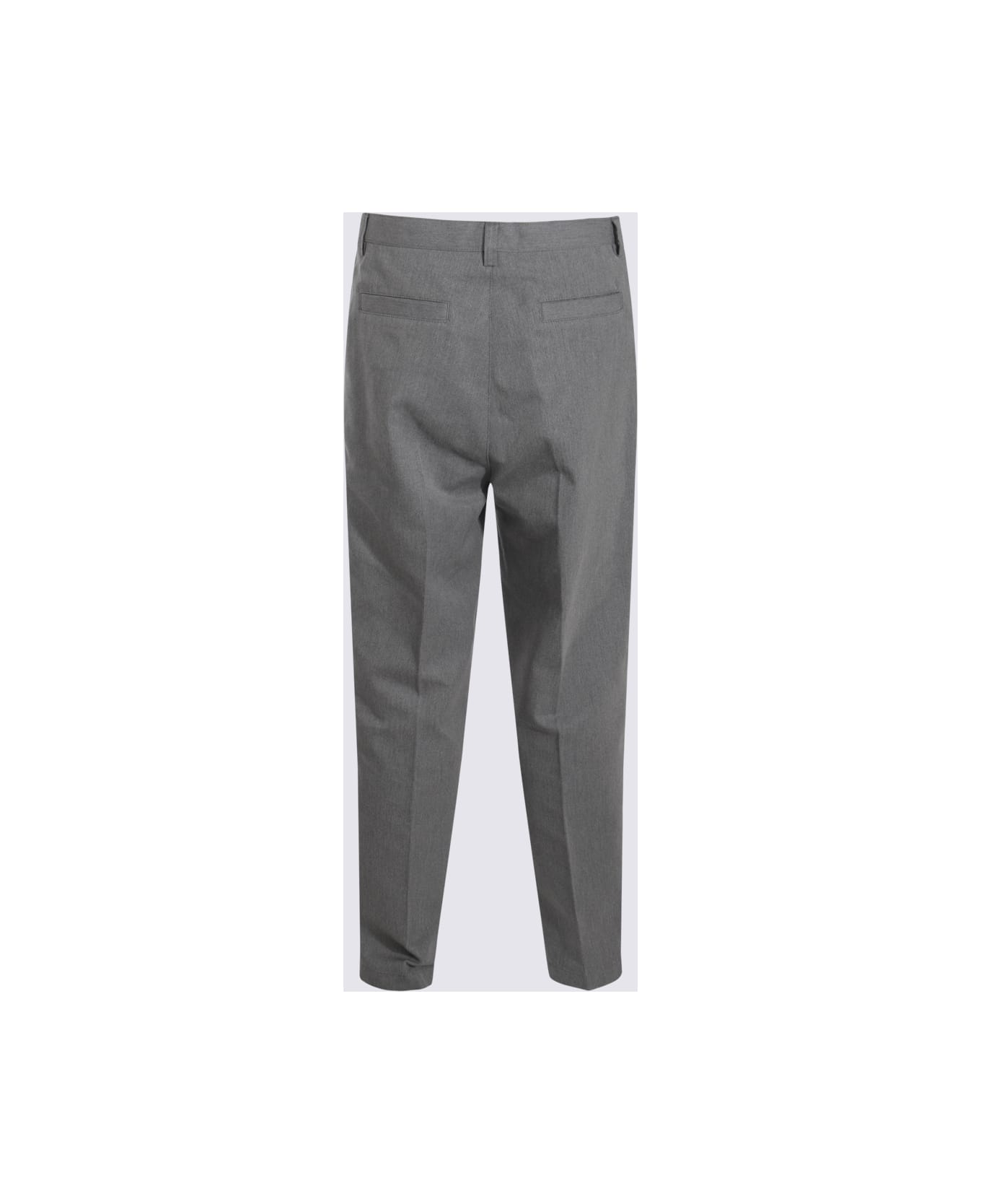 Brunello Cucinelli Grey Cotton Pants