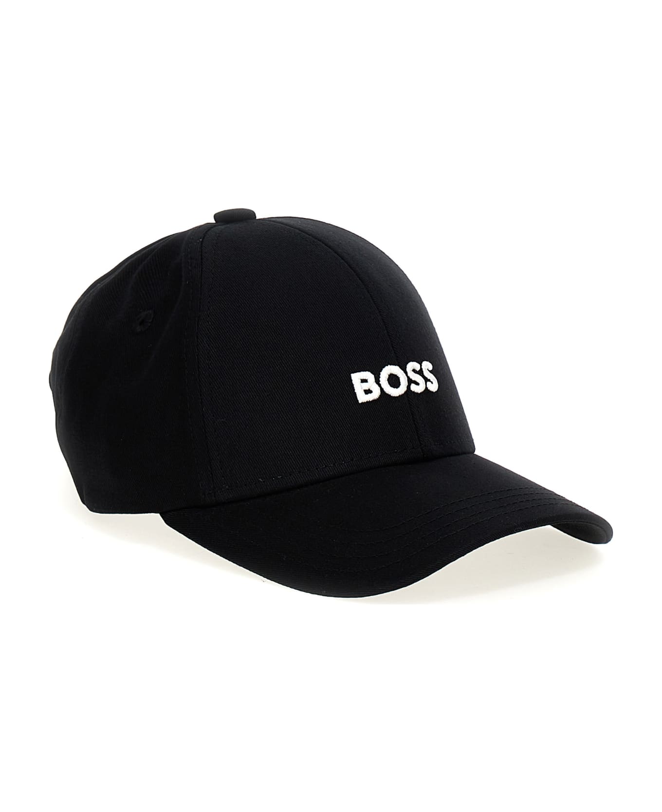 Hugo Boss Logo Embroidery Cap - Black  