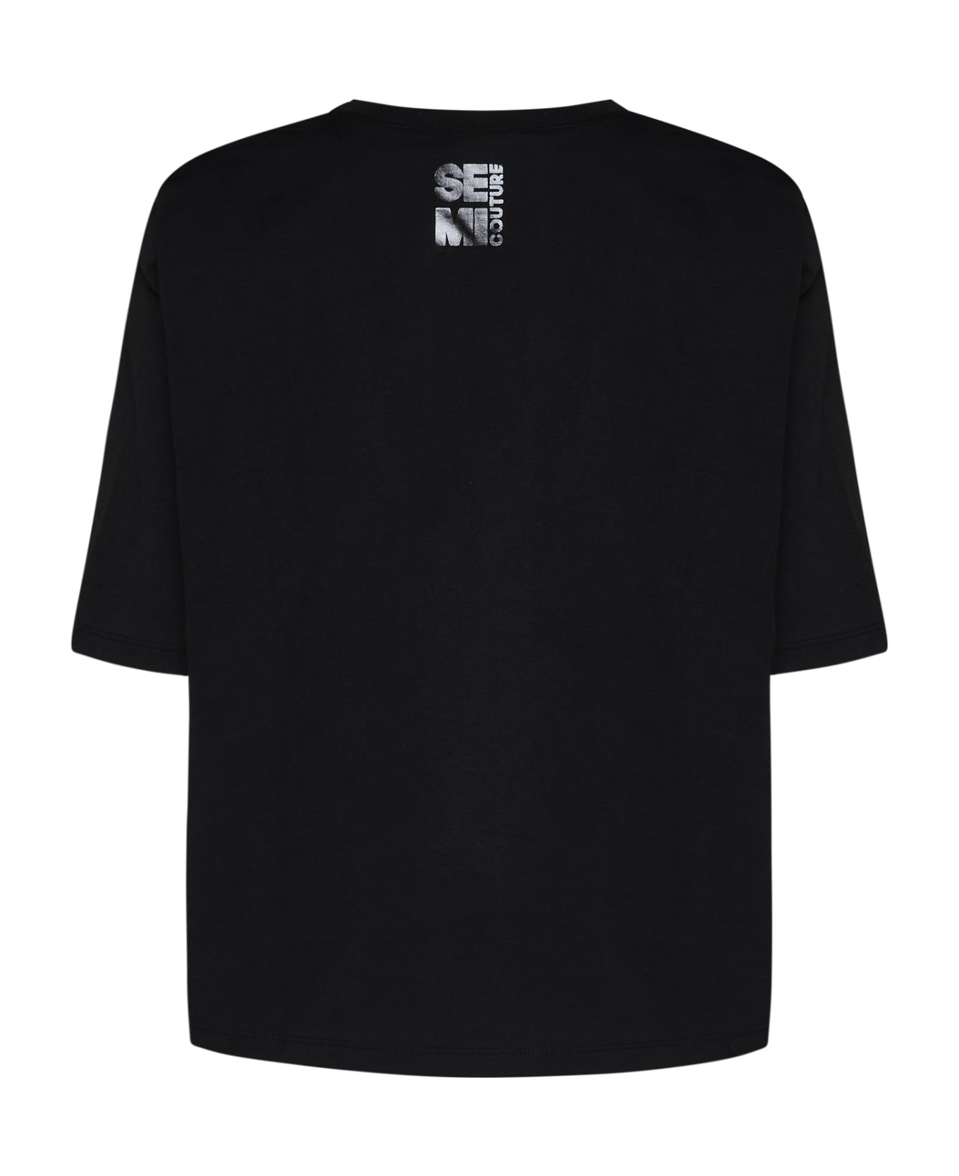 SEMICOUTURE T-Shirt - Black