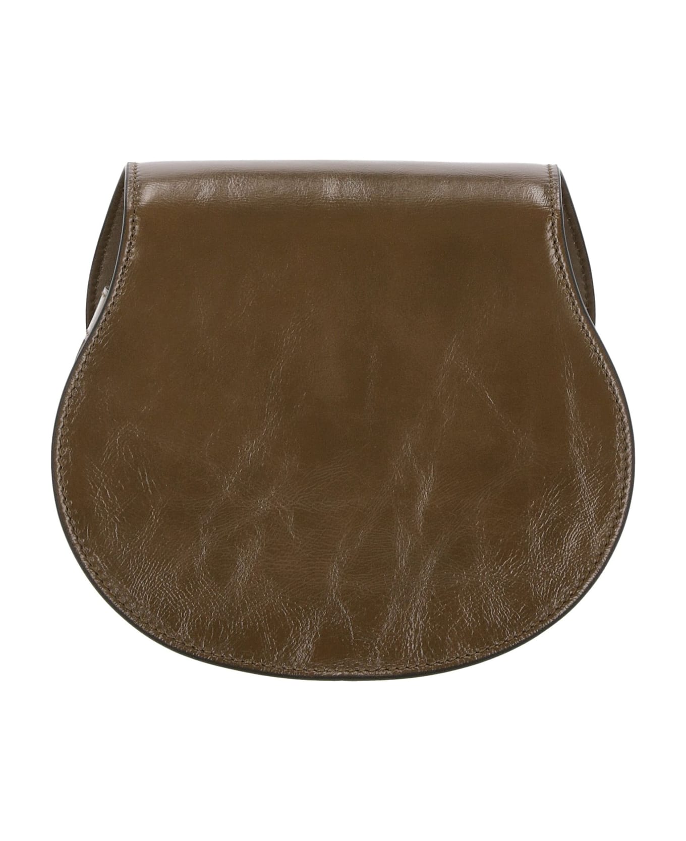 Chloé Small Marcie Saddle Bag - V Dark Khaki