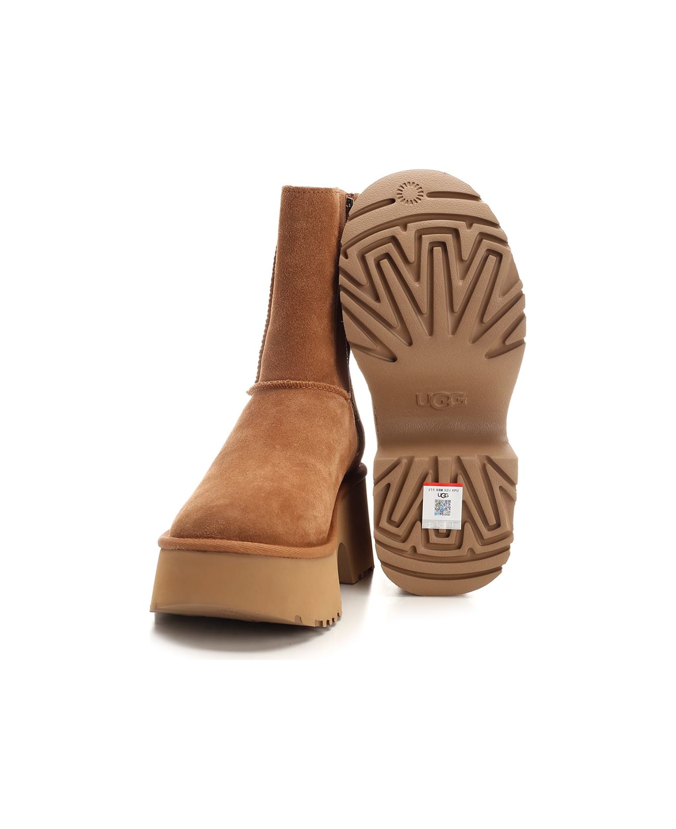 UGG High Ankle Boot With Platform - Brown