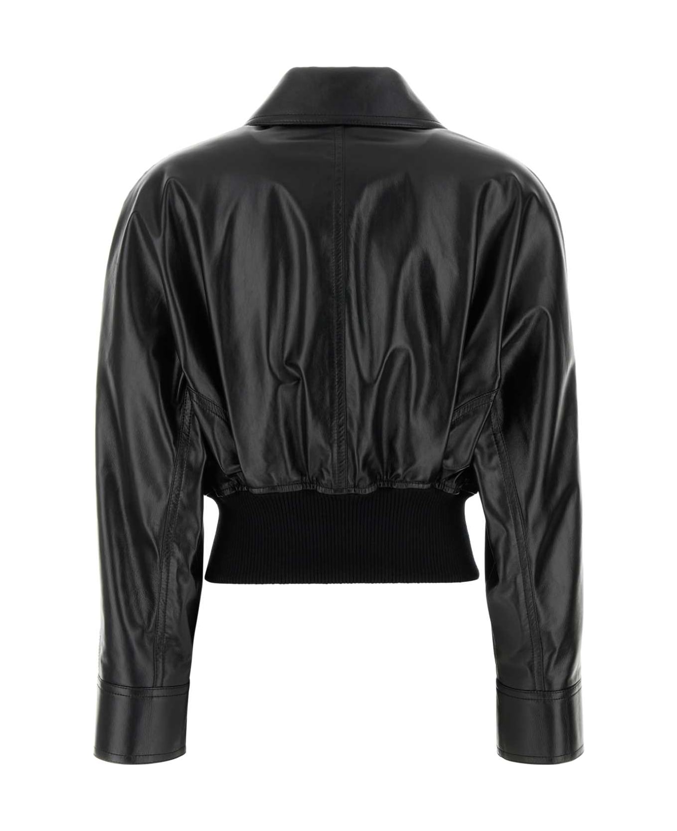 Bottega Veneta Light Leather Jacket - Black