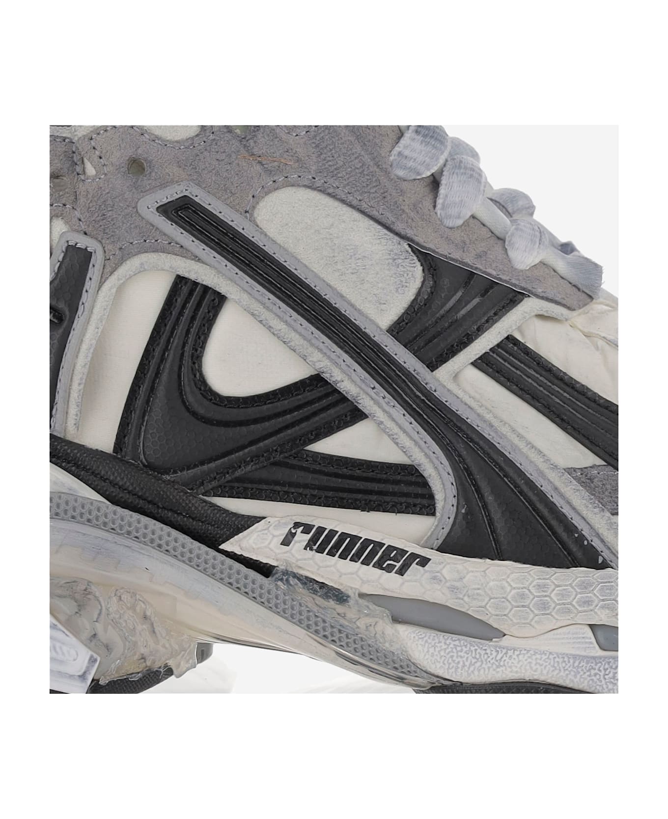 Balenciaga Sneakers Runner - GREYWHITEBLACK