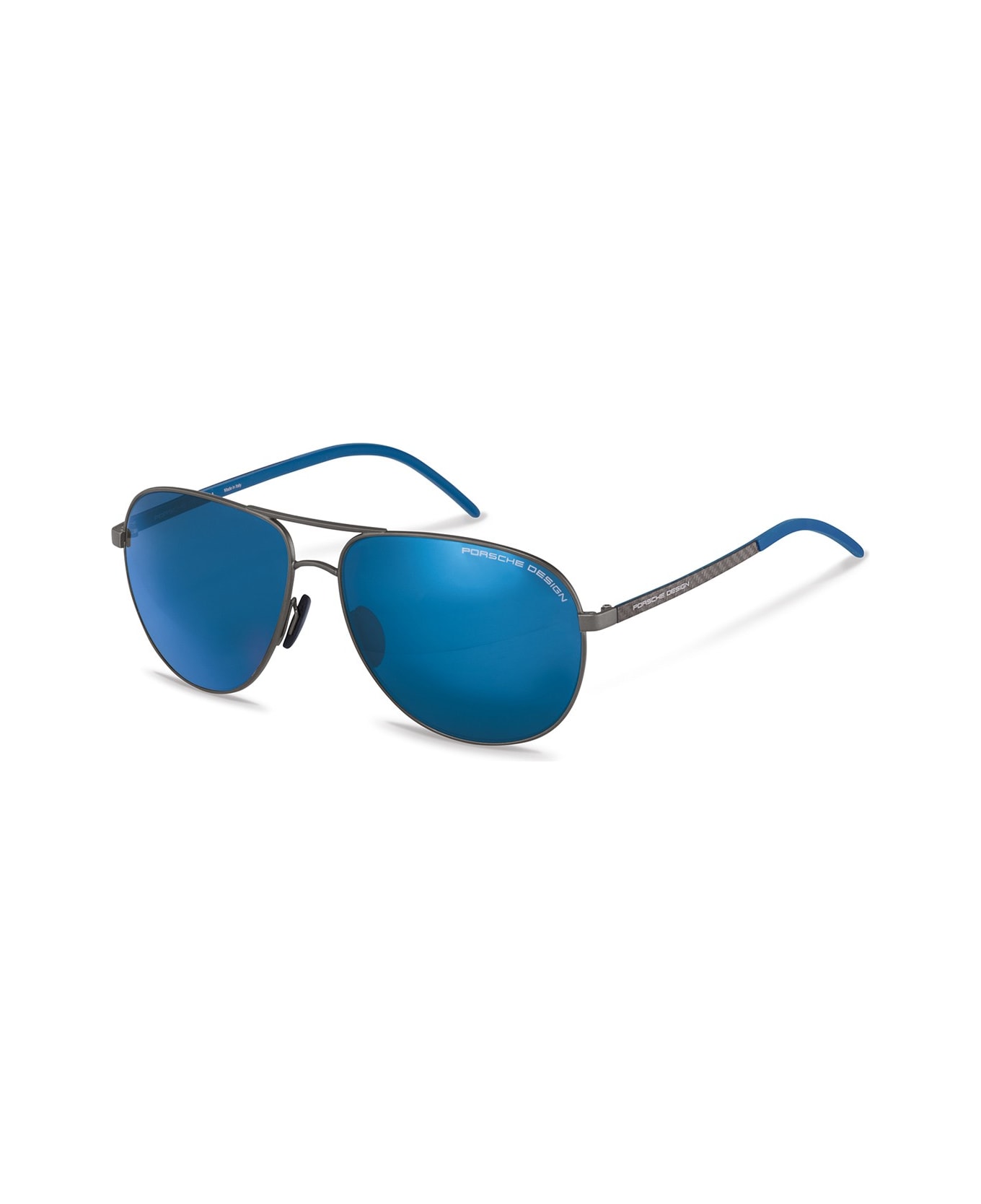 Porsche octagonal P8651 Sunglasses - Grigio
