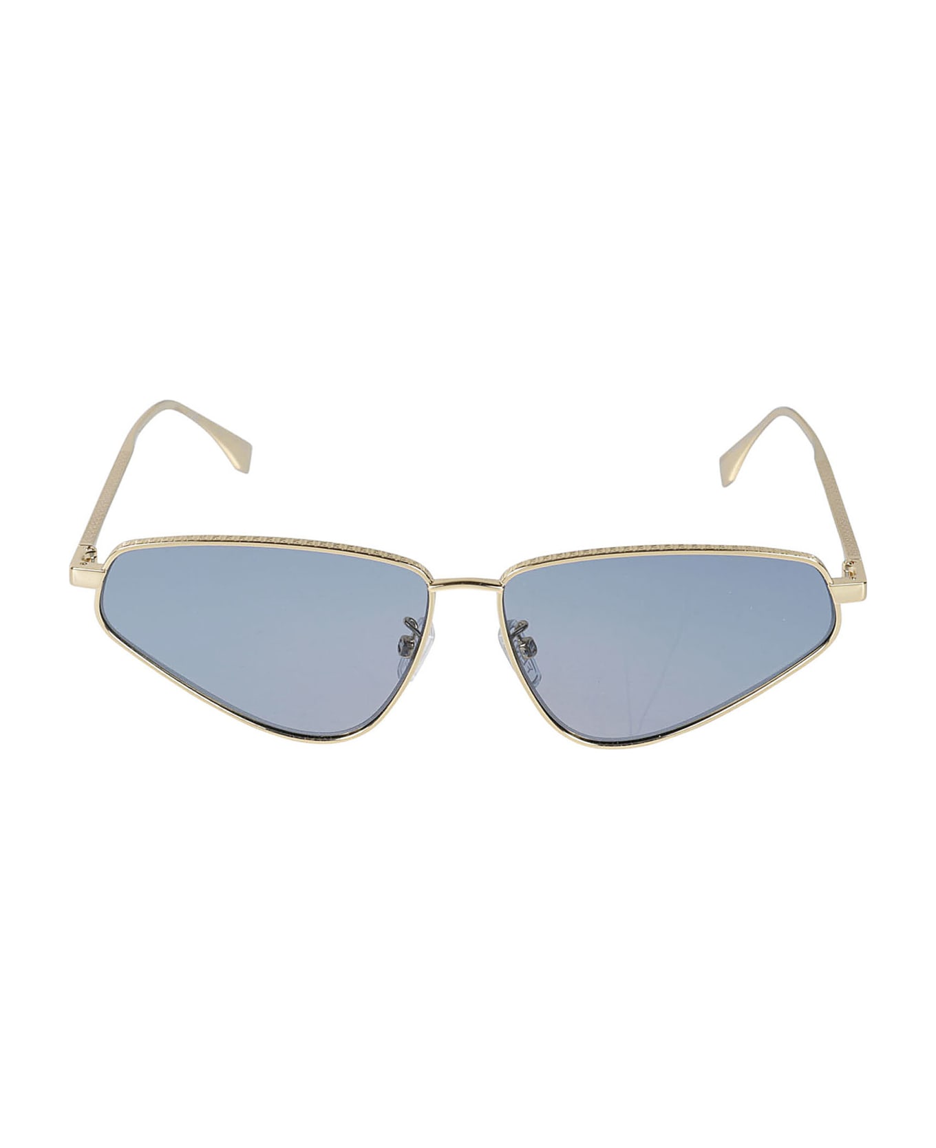 Fendi Eyewear Cat-eye Square Sunglasses logo - 30v