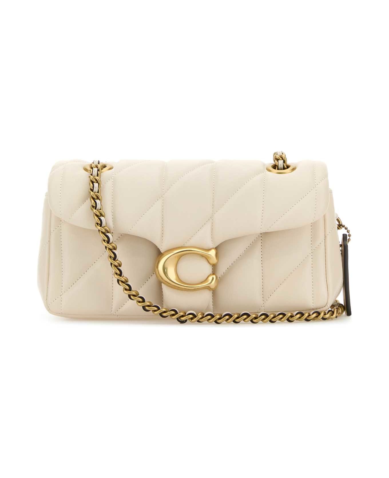 Coach Ivory Leather Tabby 20 Shoulder Bag - B4CHALK ショルダーバッグ