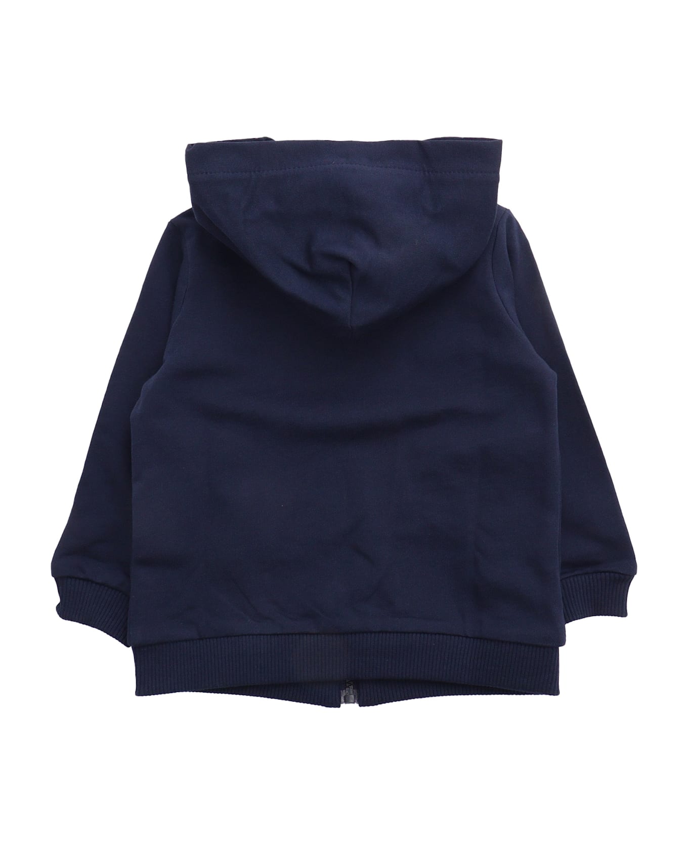 Moschino Zipped Hoodie - BLUE