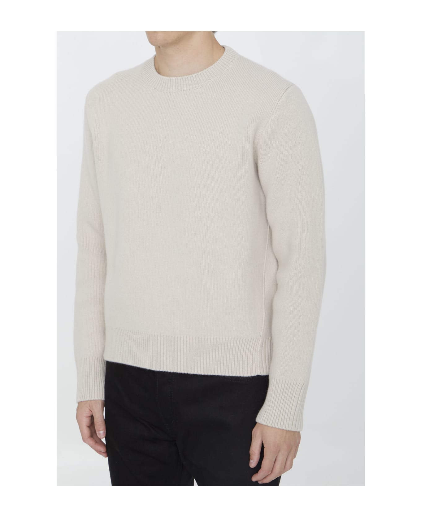 Lanvin Wool And Cashmere Sweater - CREAM ニットウェア