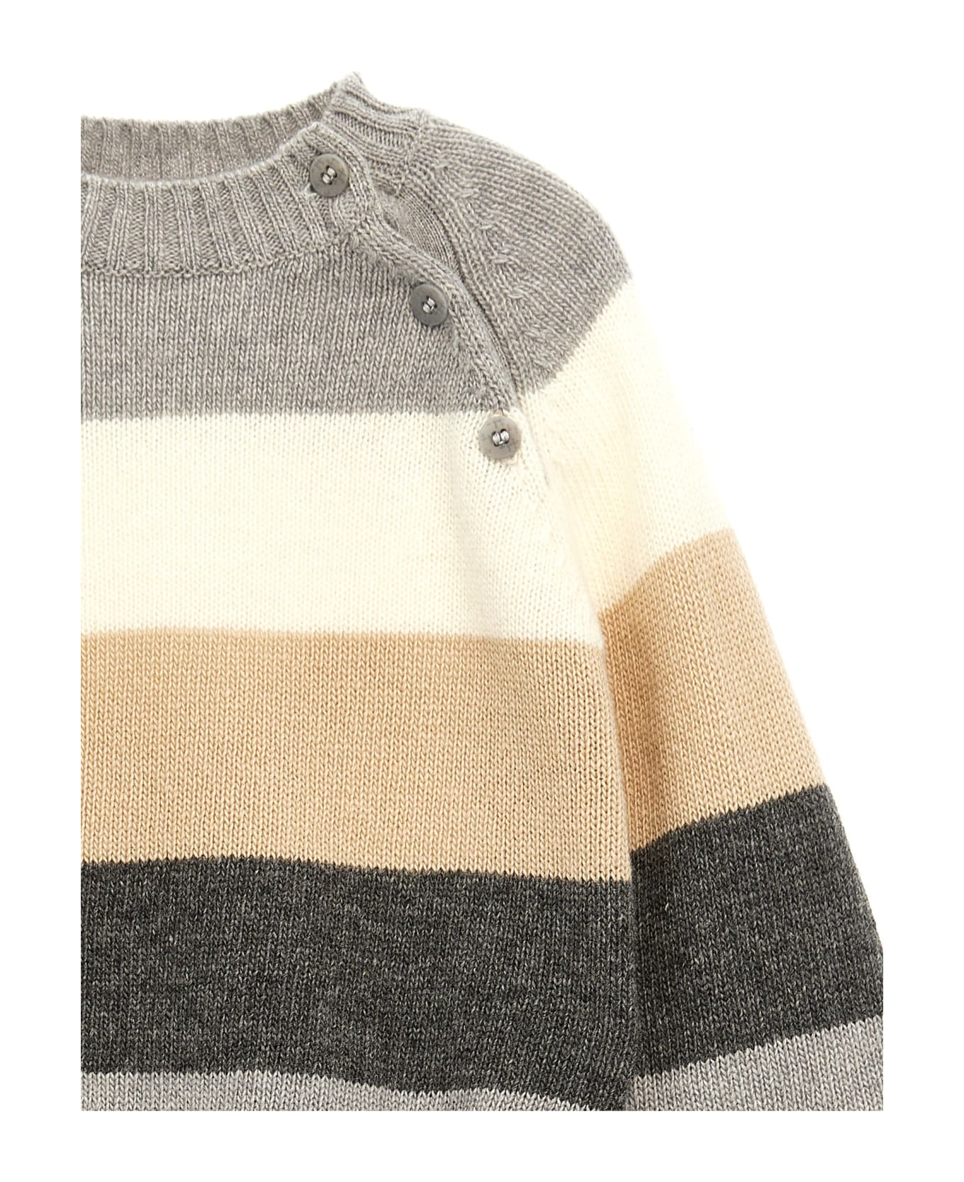 Il Gufo Striped Sweater - Yellow