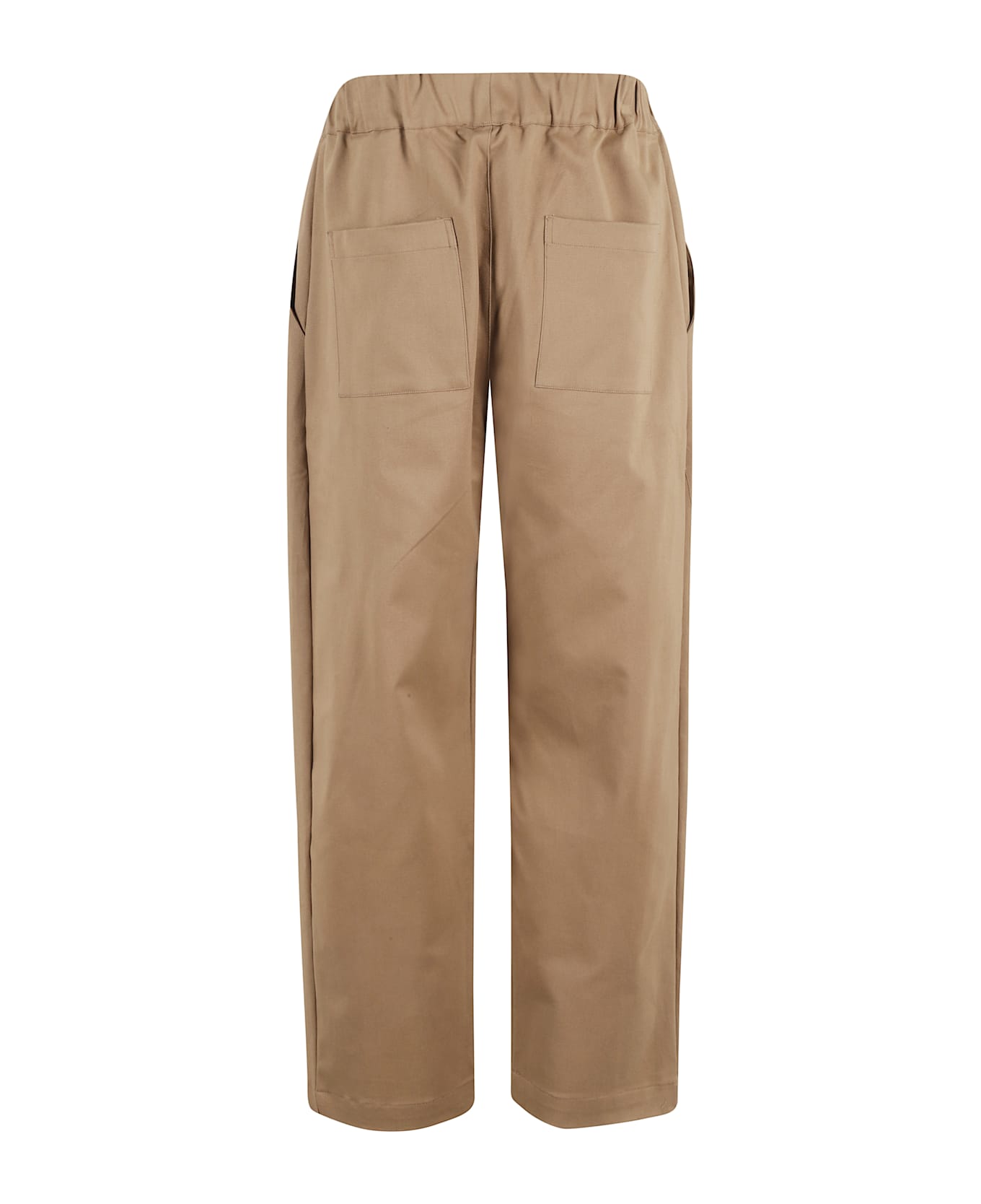 A Paper Kid Gabardine Pant - Cammello