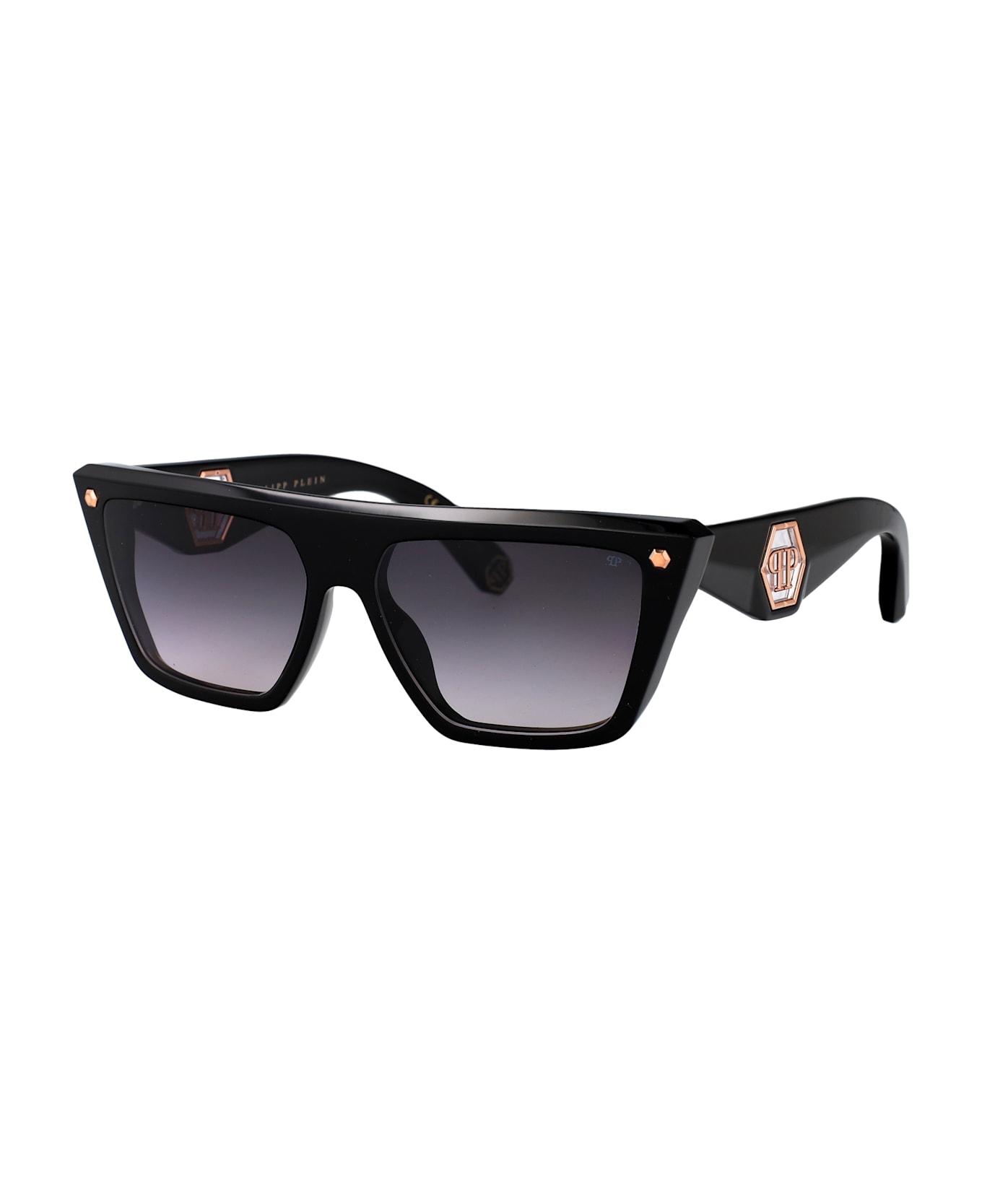 Philipp Plein Muse Sunglasses - NERO LUCIDO