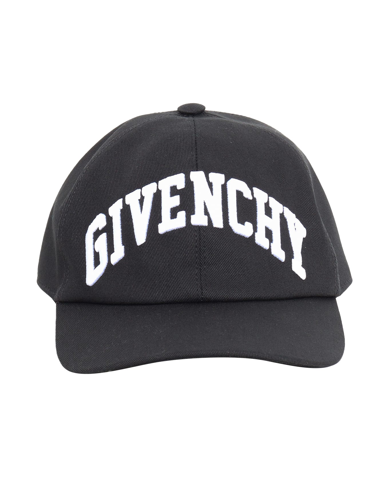 Givenchy Black Cap Qith Logo - BLACK