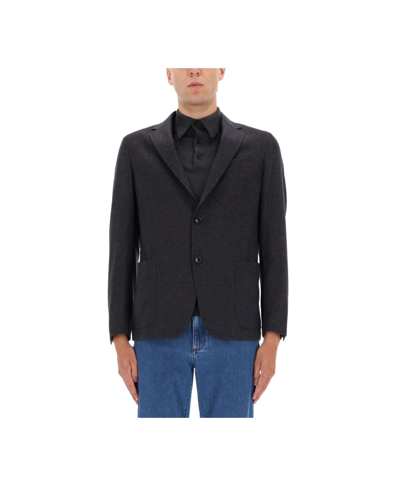 Zegna Shirt Jacket - GREY