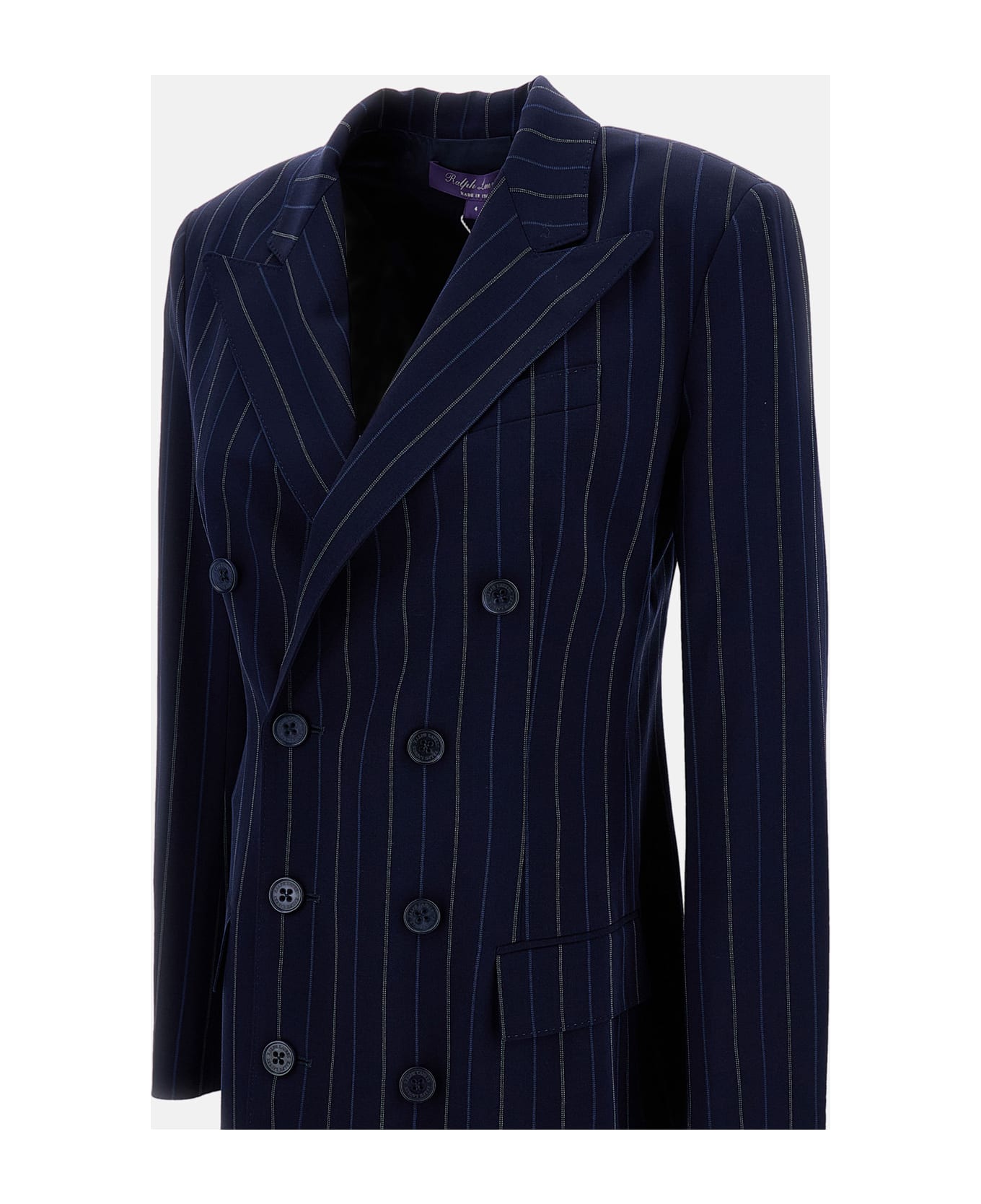 Ralph Lauren Camden-long Sleeve Day Dress - Blue