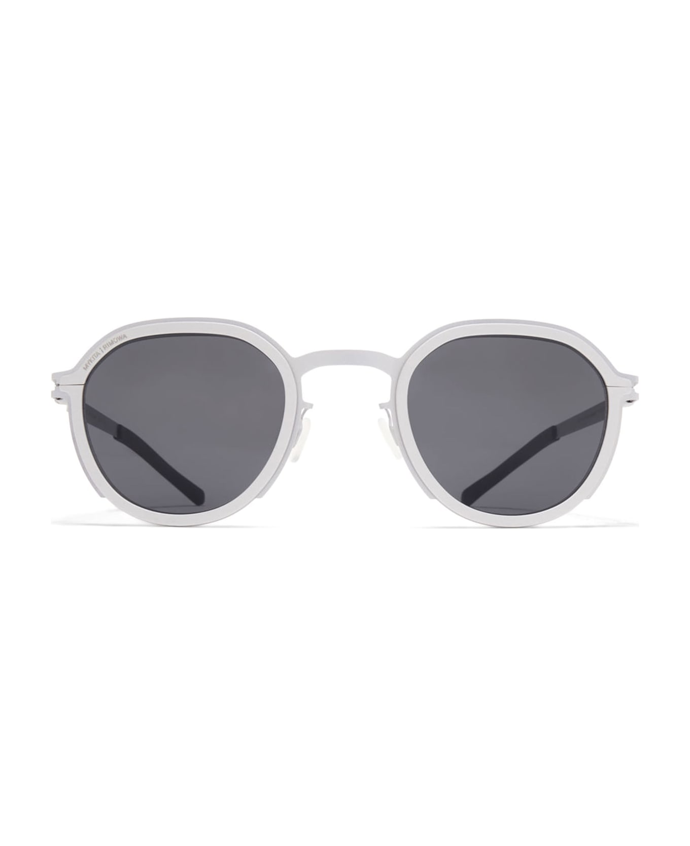 Mykita Mr001 Al2 - White Silver / Silver / Dark Grey Lens Sunglasses - Silver