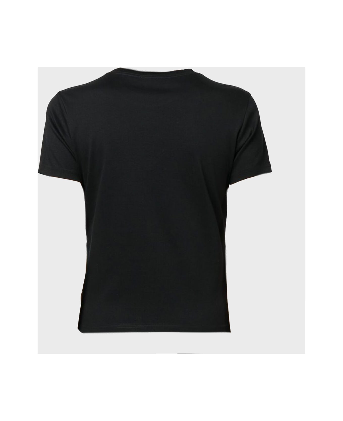 Lanvin Black Cotton T-shirt - Black Tシャツ