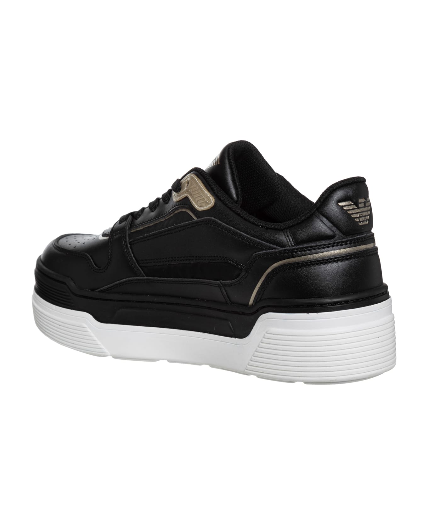 EA7 Leather Sneakers - Sneakers Con Luci Chicco