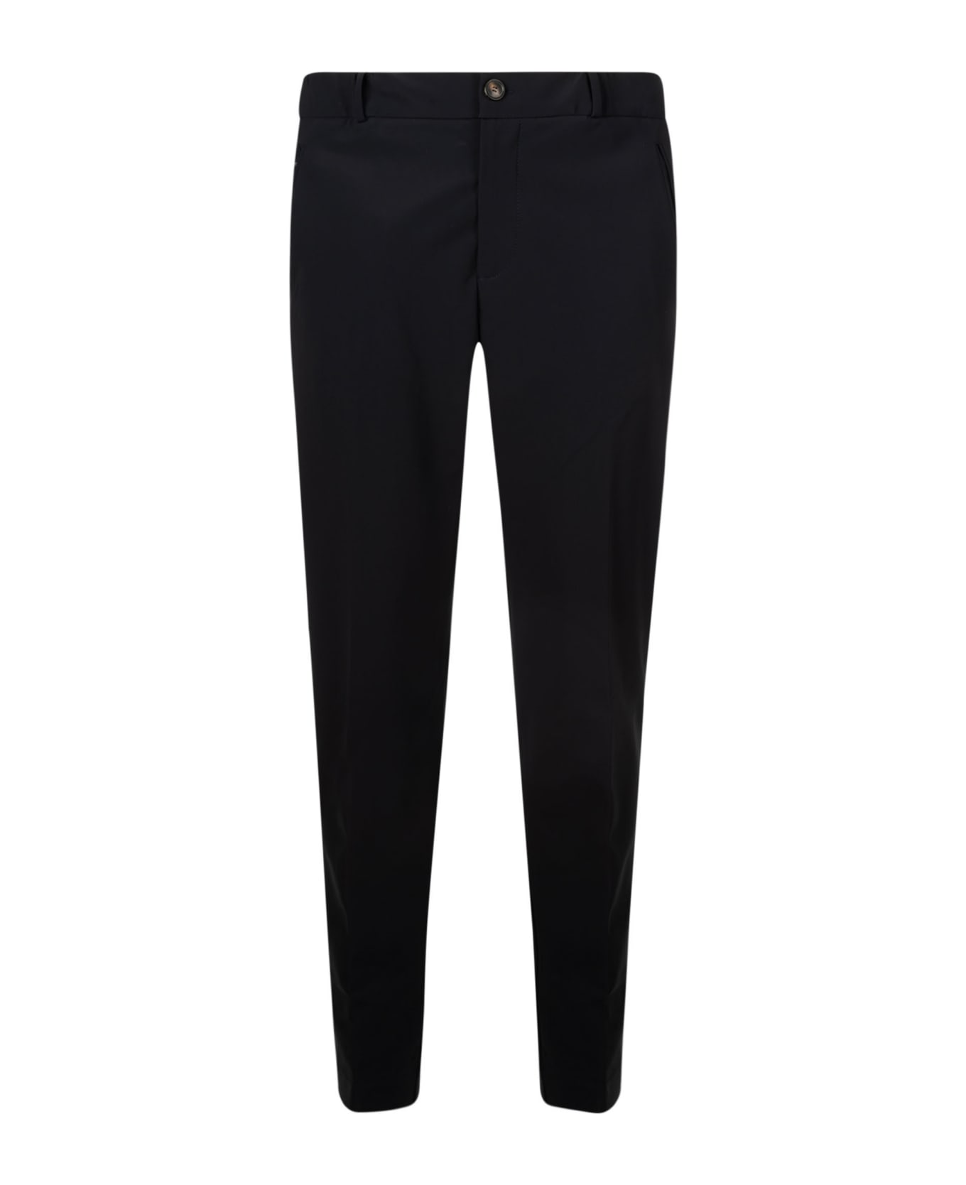 RRD - Roberto Ricci Design Buttoned Fitted Trousers - Blue/Black