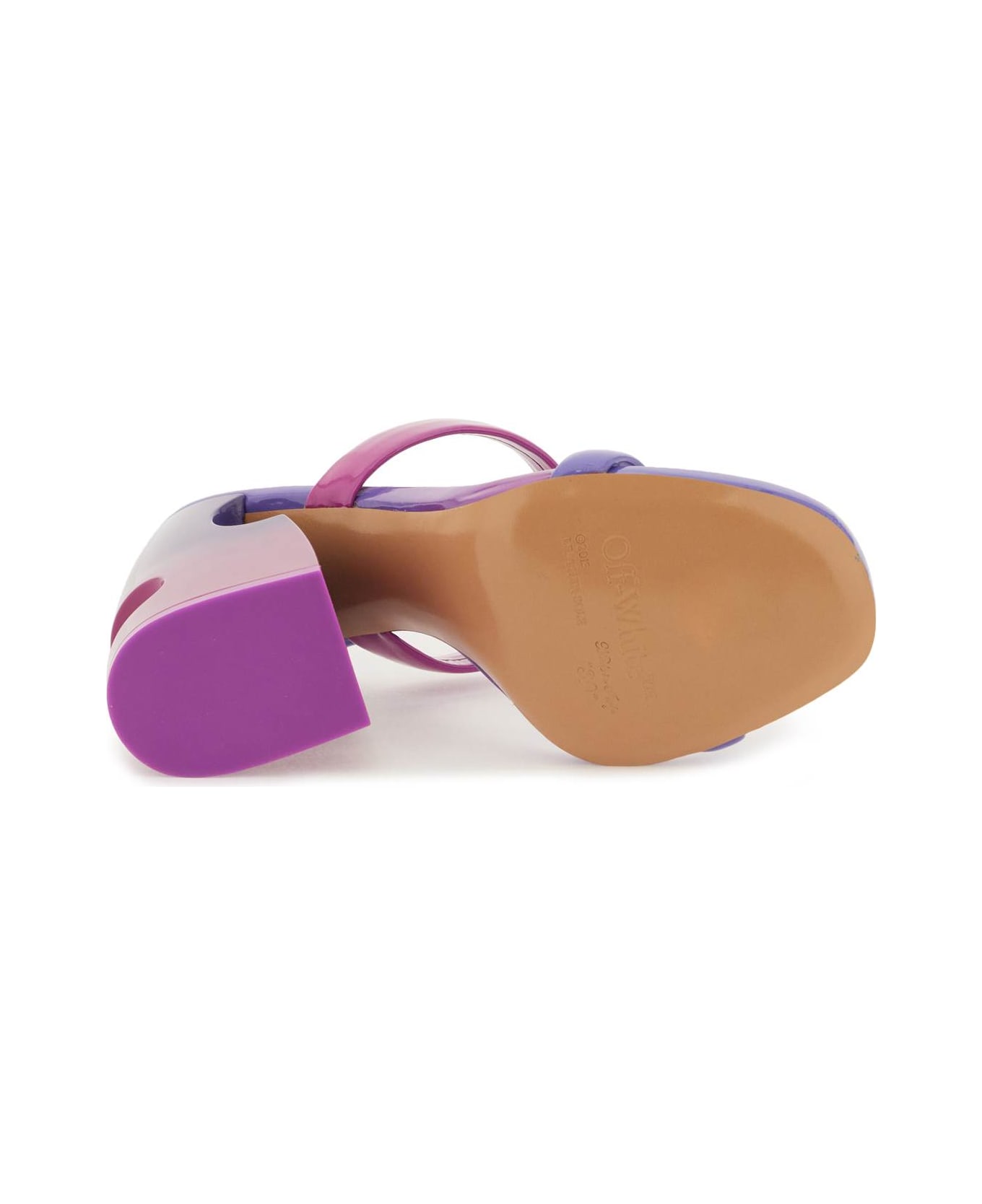 Off-White Lea Mule Sandal - FUCHSIA VIOL (Purple) サンダル