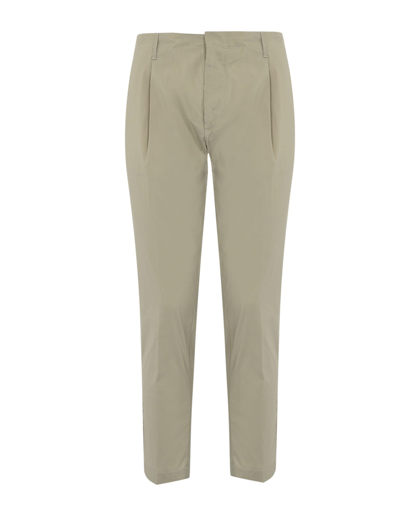Dondup Ben Poplin Trousers - Beige