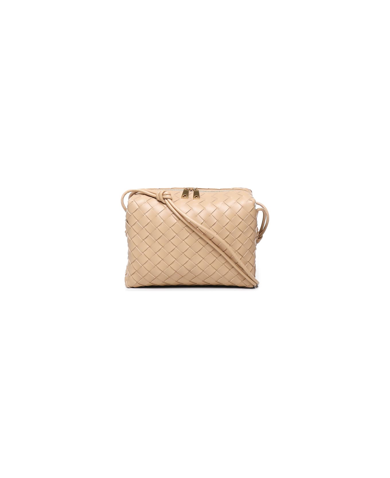 Bottega Veneta Mini Loop Camera Bag - Beige