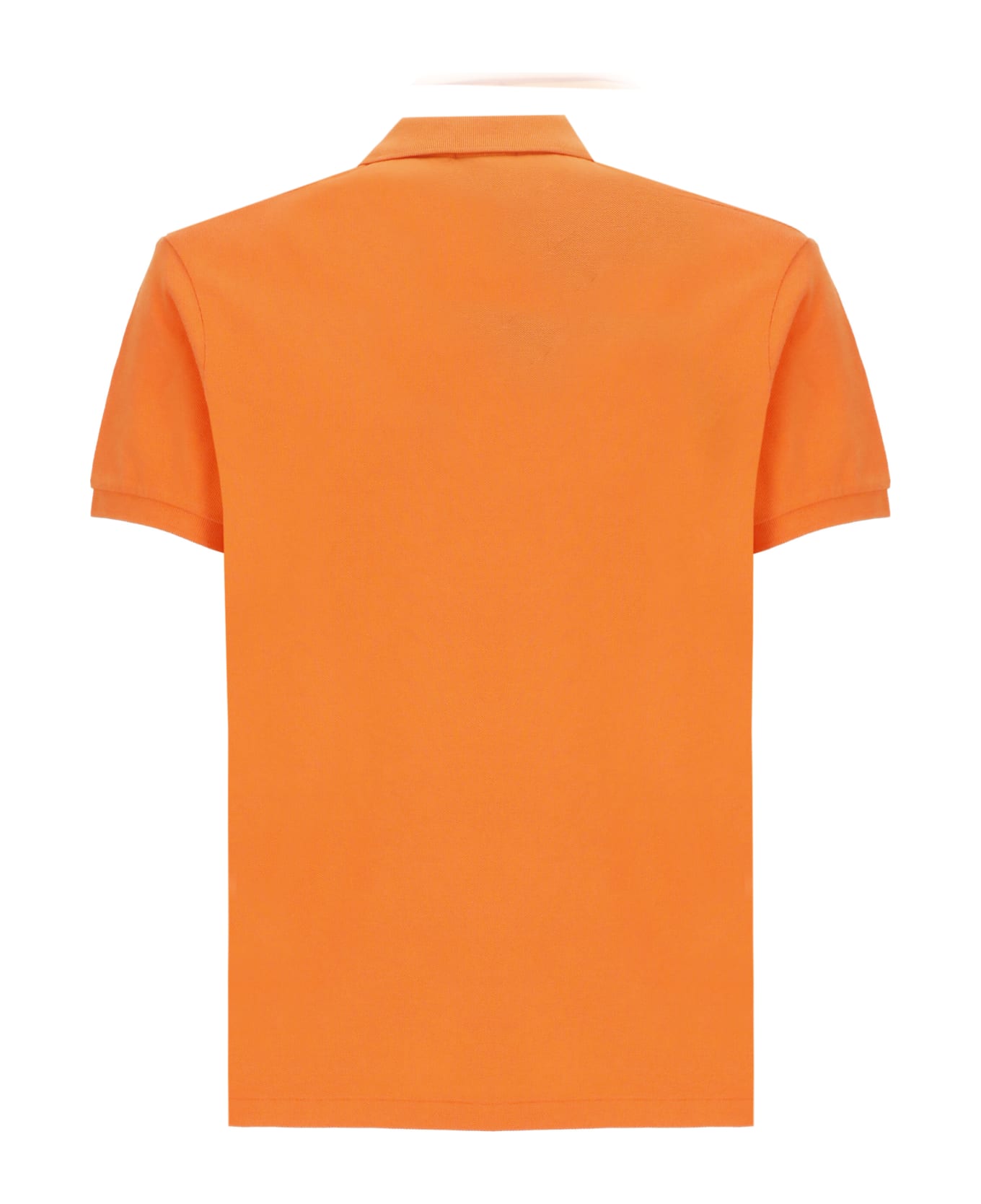 Ralph Lauren Polo Shirt With Pony - Orange