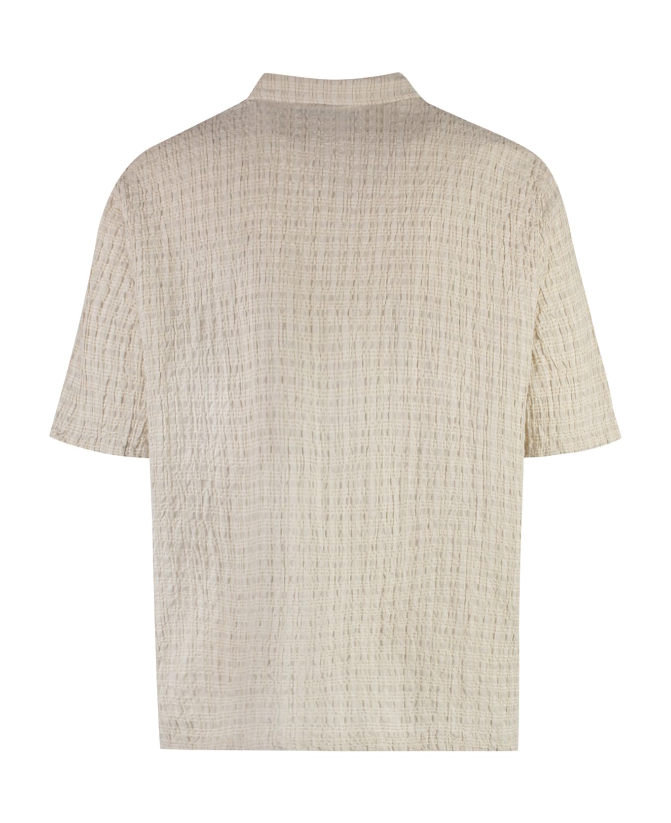 Our Legacy Box Linen-cotton Blend Shirt - Beige