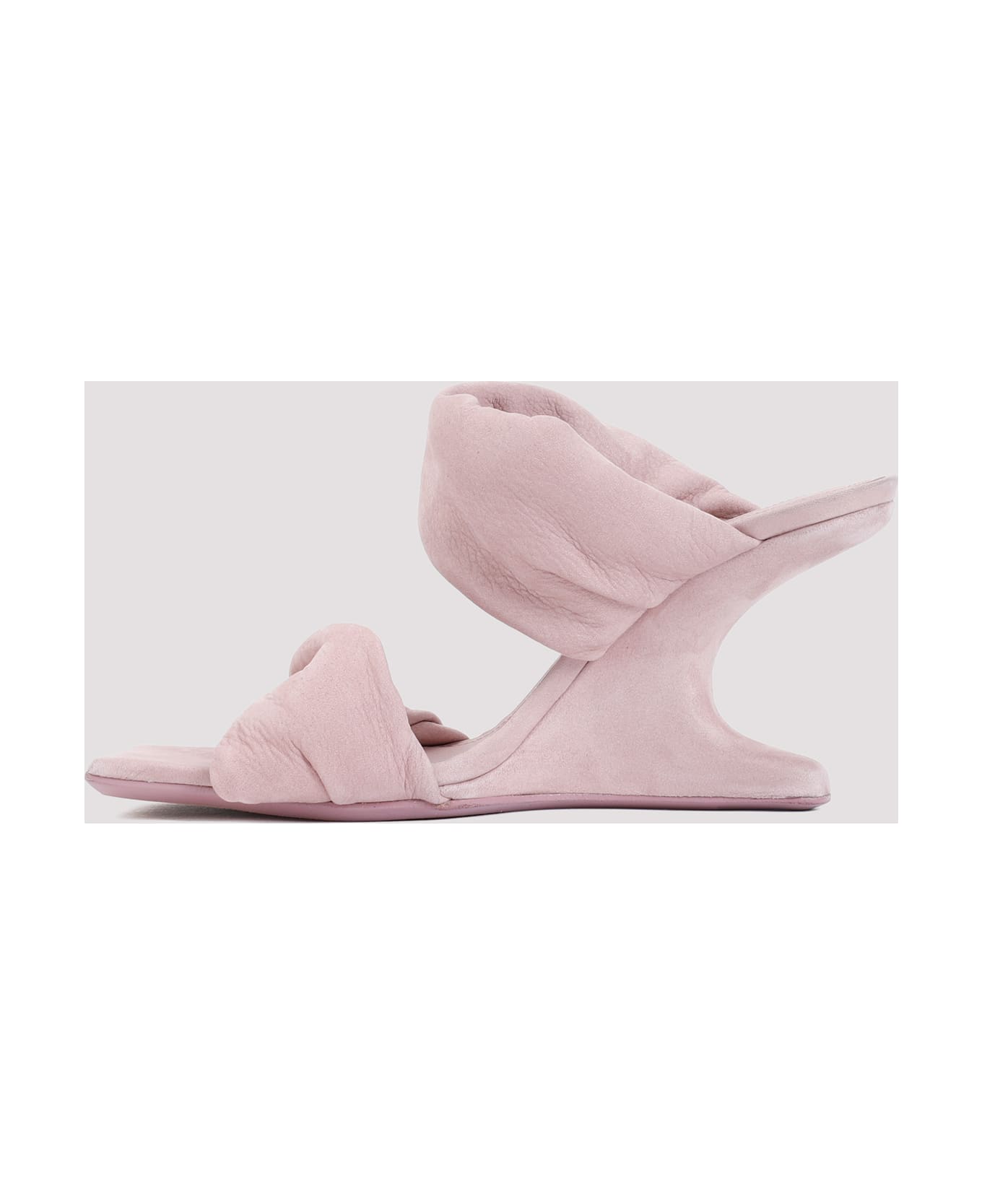 Rick Owens Cantilever 8 Twisted Sandal - Dusty Pink