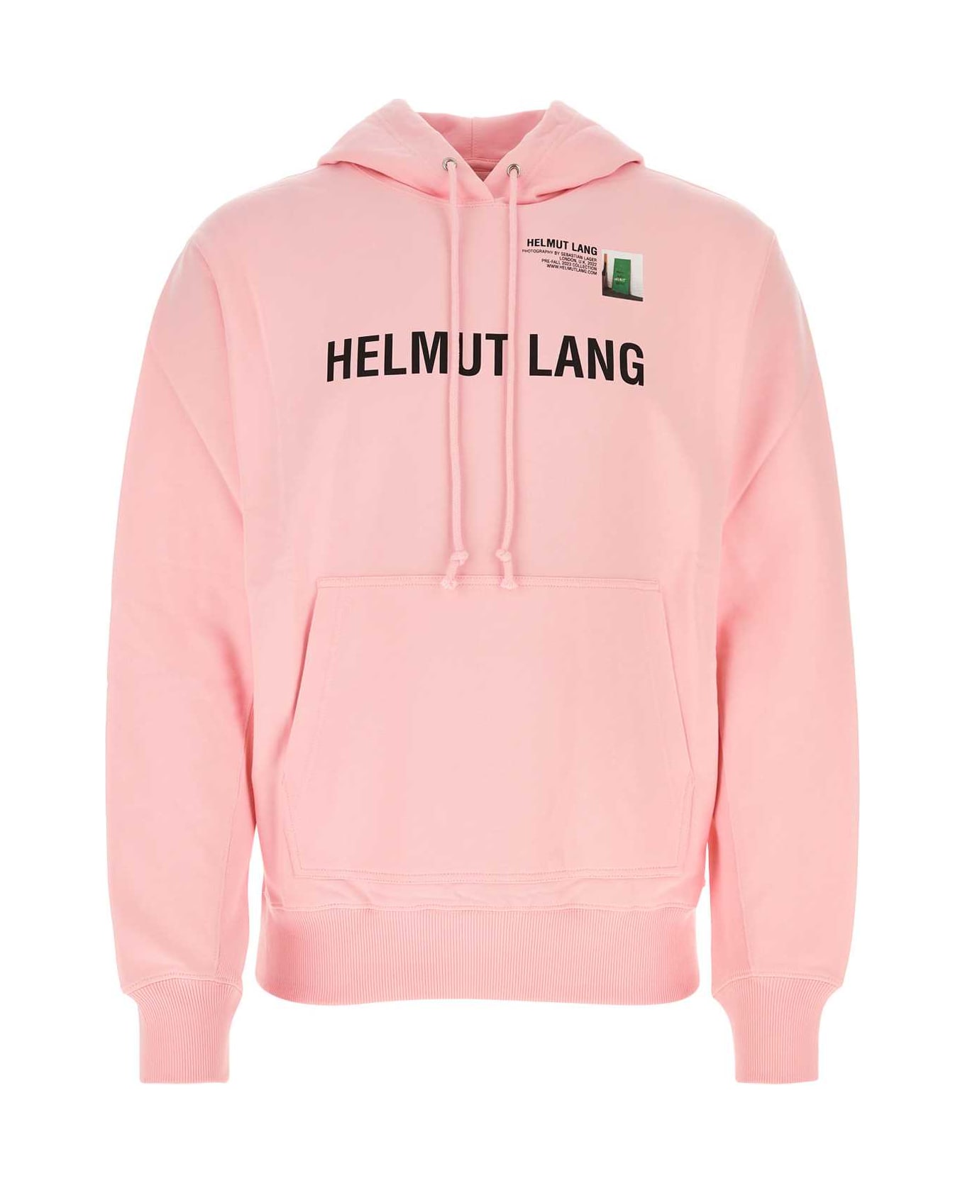 Helmut Lang Pink Cotton Sweatshirt - CAMEOPINK