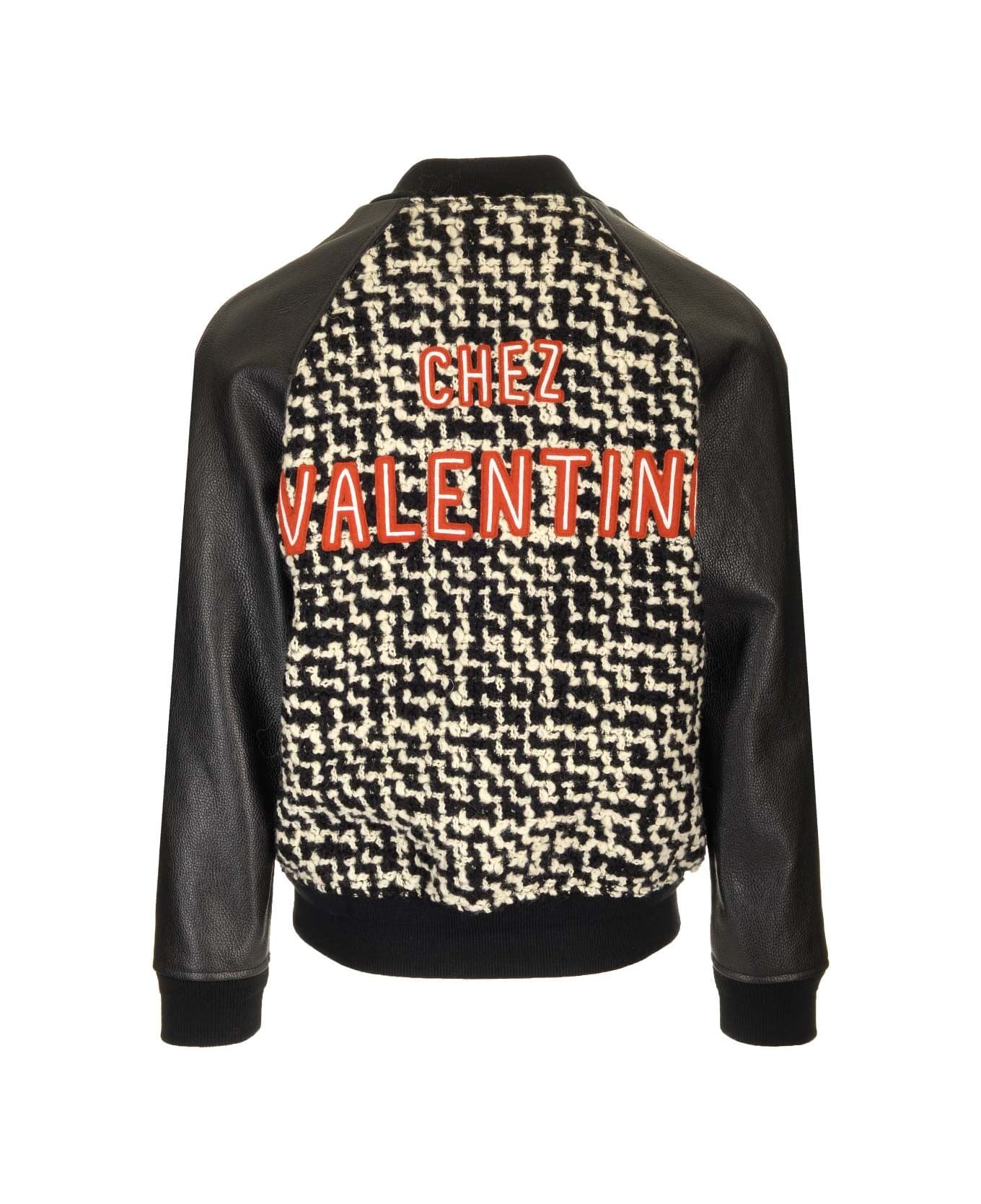 Valentino Garavani Wool Tweed Bomber - Multicolor