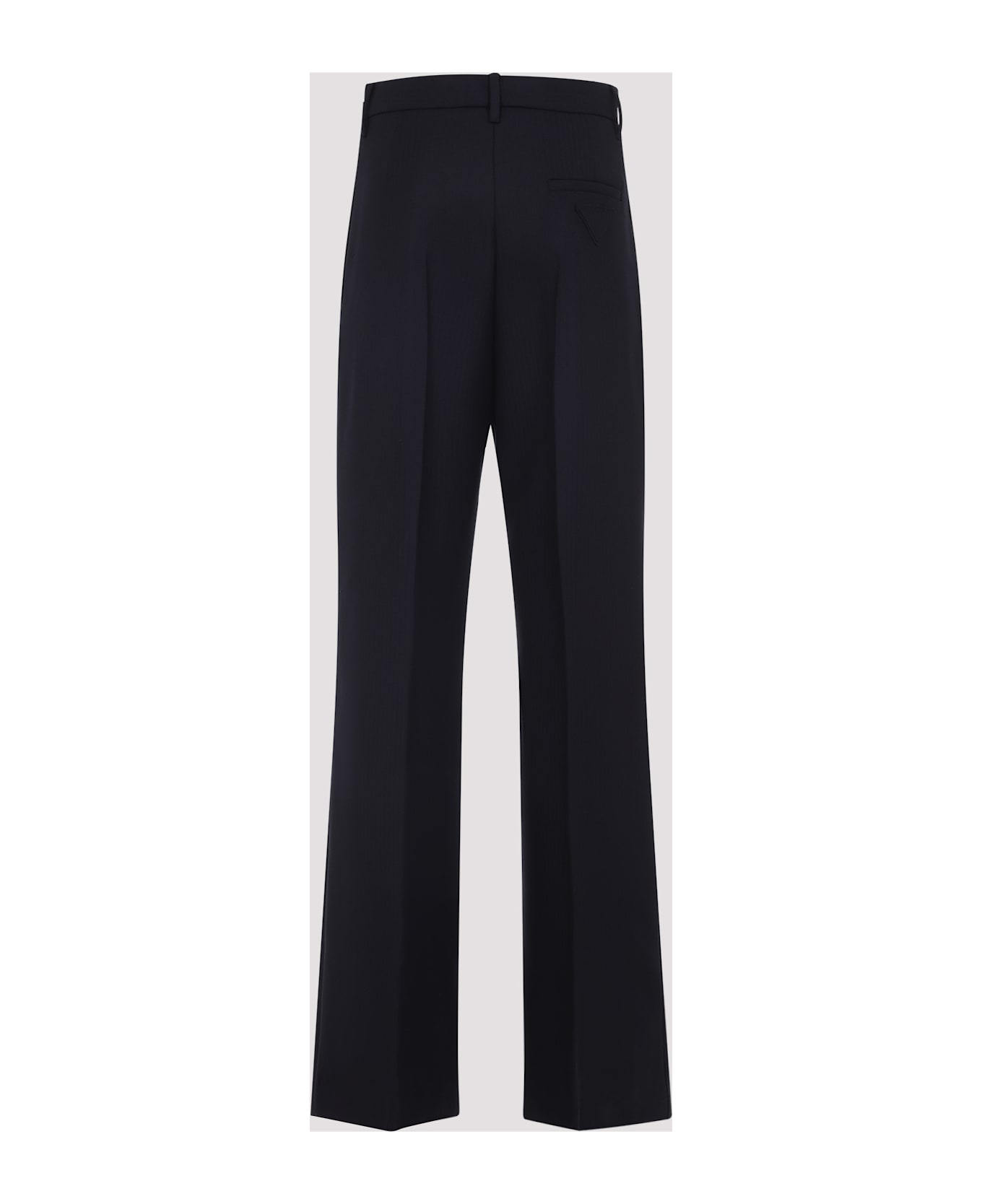 Prada Virgin Wool Pants - Bleu