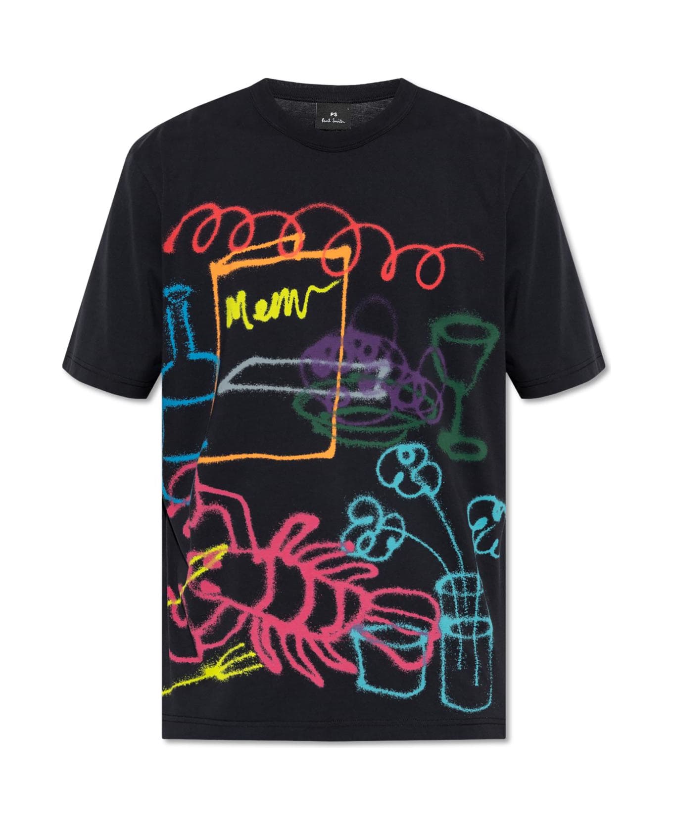 Paul Smith Ps Paul Smith Printed T-shirt Paul Smith - BLUE