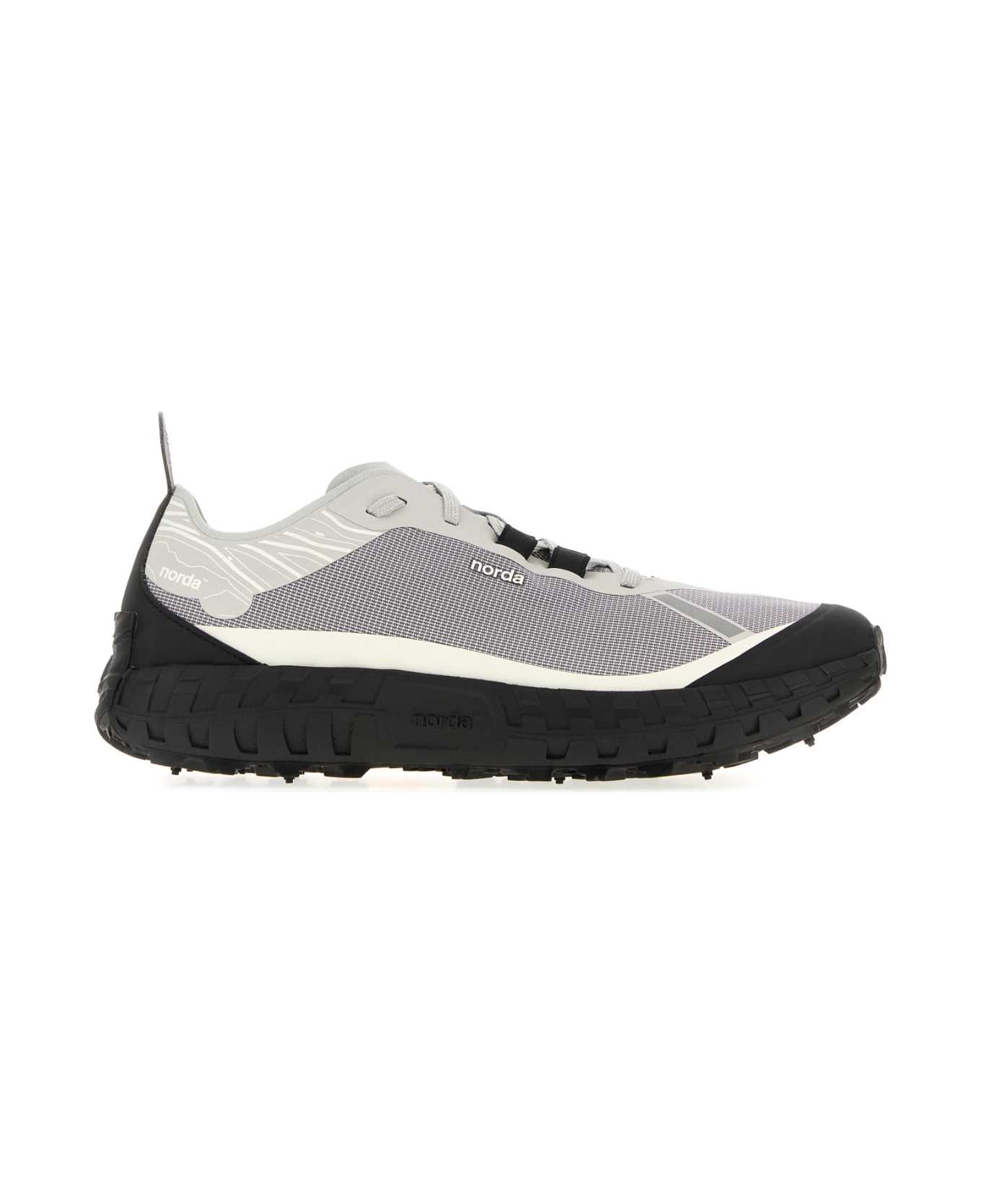 Norda Multicolor Canvas 001a Sneakers - PEWTER