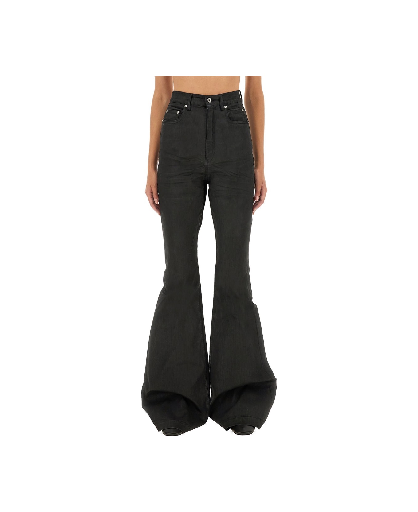 DRKSHDW "bolan Bootcut" Pants - BLACK