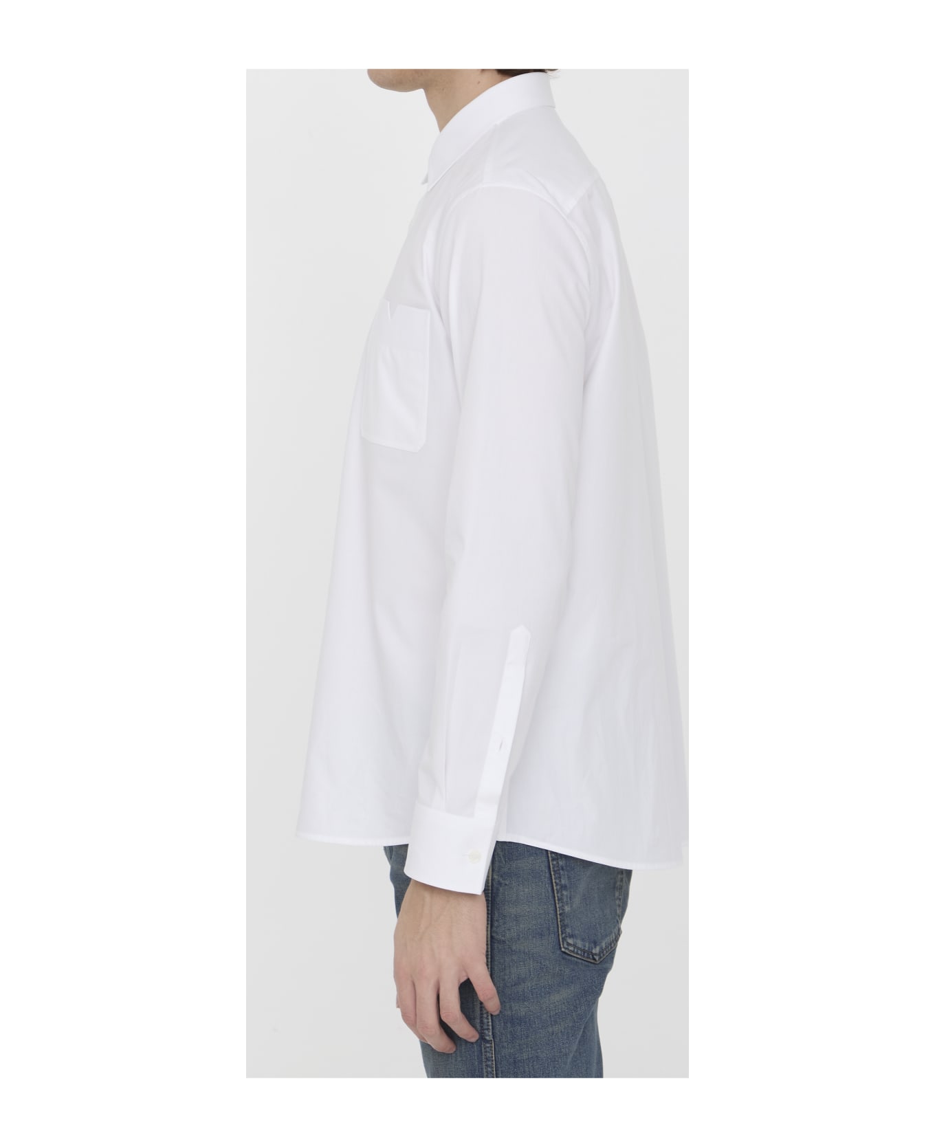 Valentino Garavani Cotton Shirt - WHITE シャツ