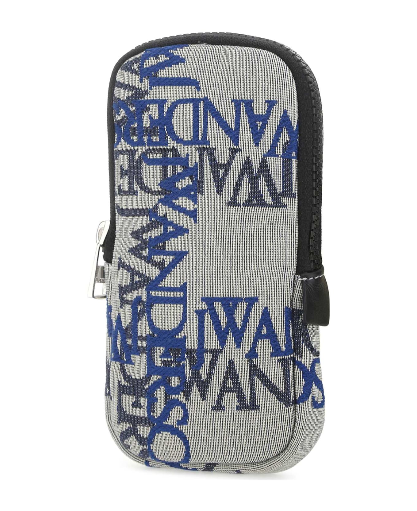 J.W. Anderson Embroidered Fabric Phone Case - 614 デジタルアクセサリー