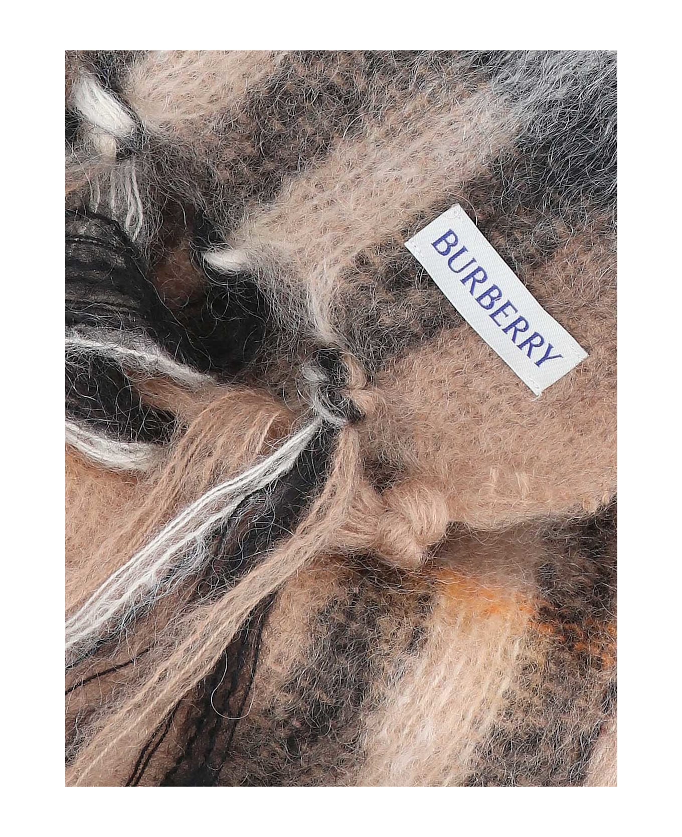 Burberry 
check
 Scarf - Beige