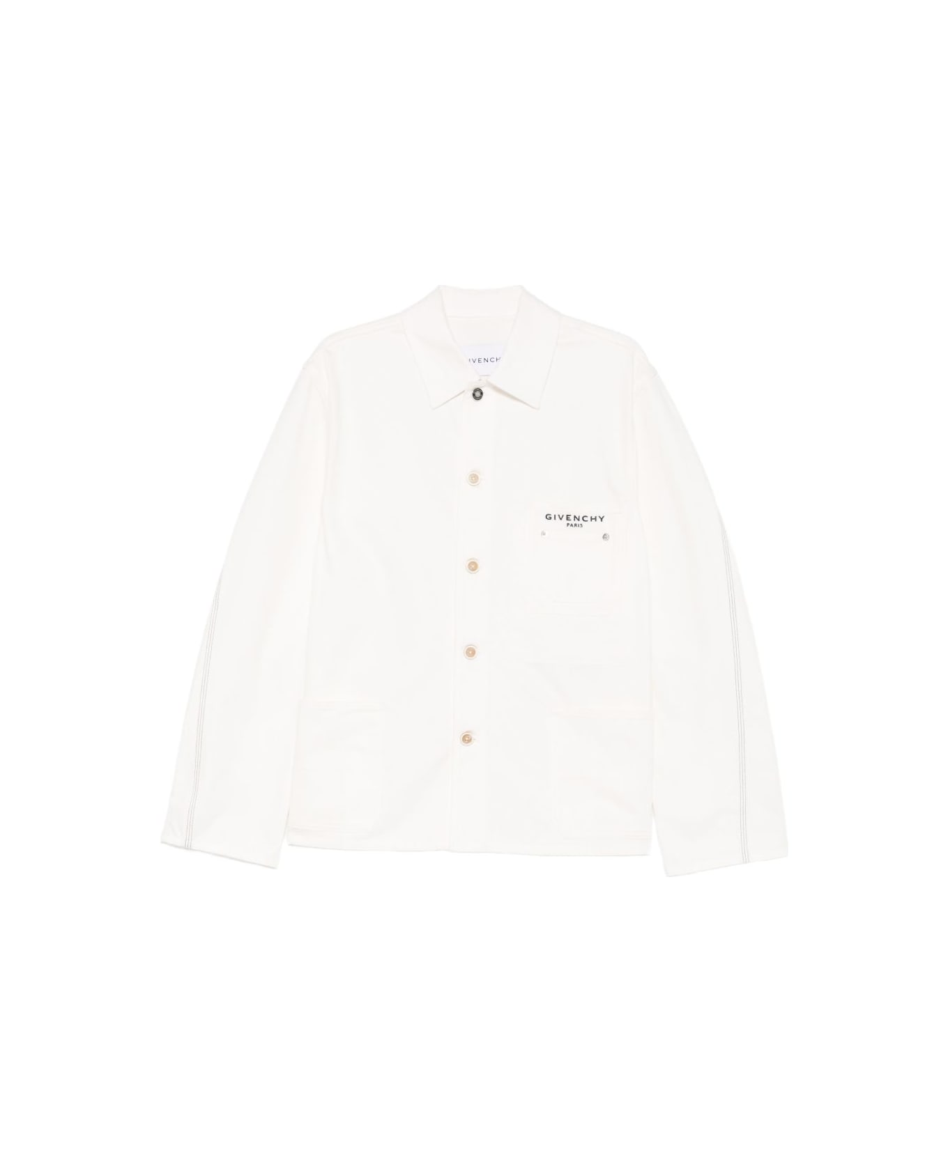 Givenchy Denim Cotton Jacket - White